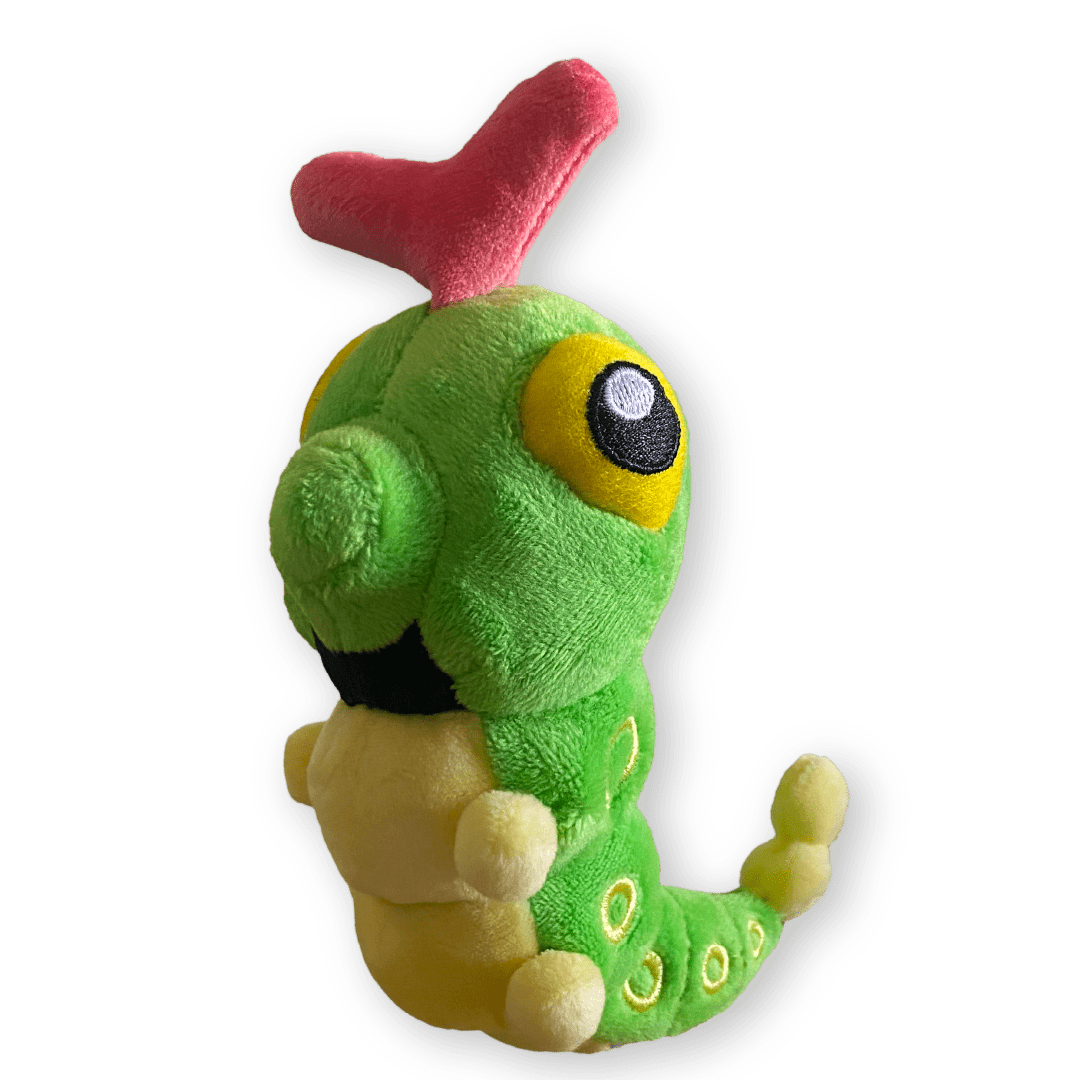 Mini Peluche Caterpie - Orbital ClothingMini Peluche CaterpieCojín decorativoVerde