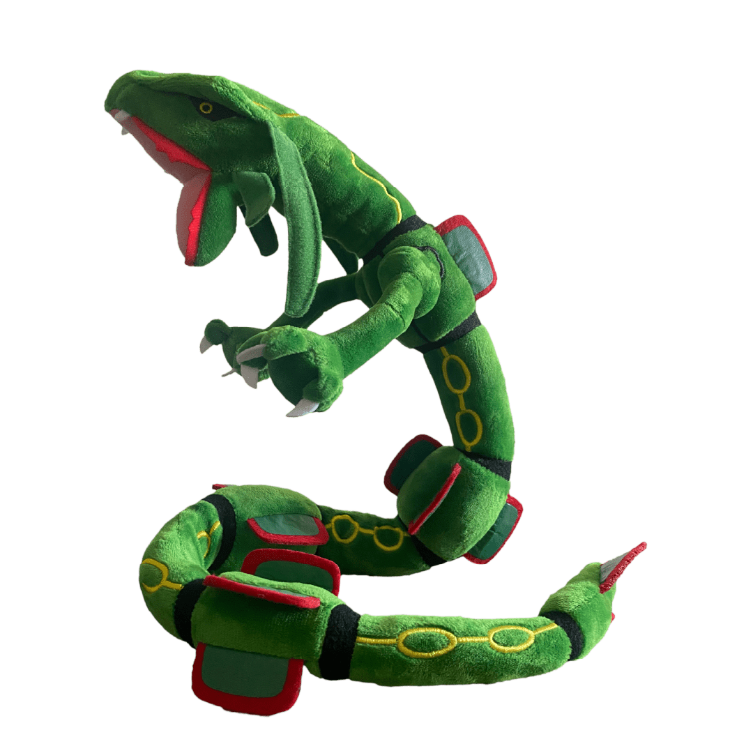 Peluche Rayquaza - Orbital ClothingPeluche RayquazaCojín decorativoVerde