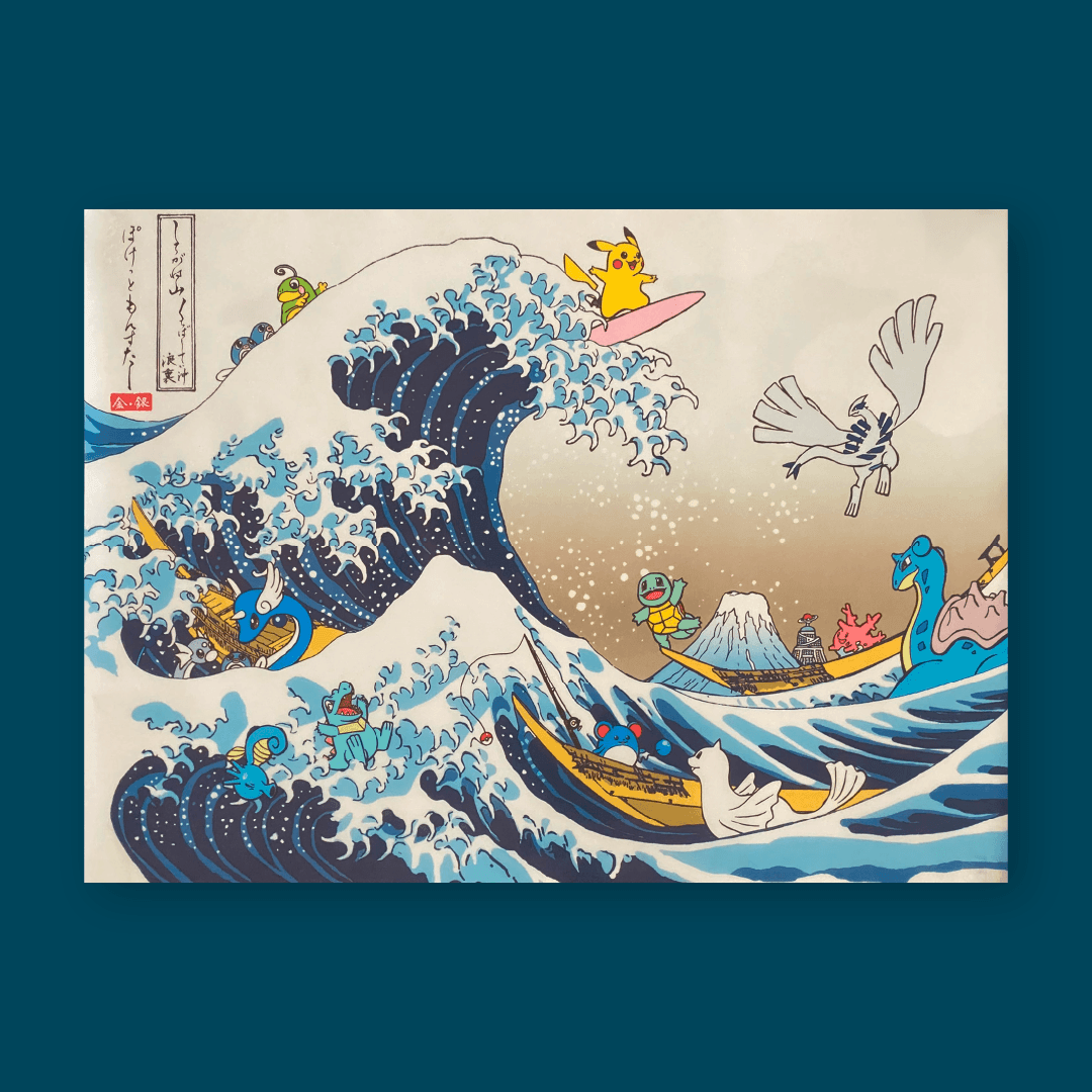 Póster Ola Pokémon (50x70cm) - Orbital ClothingPóster Ola Pokémon (50x70cm)Póster70x50cm