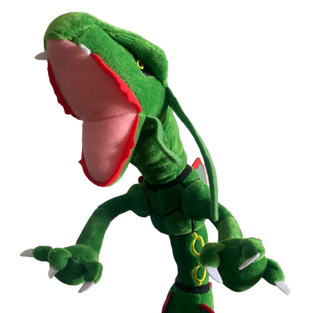 Peluche Rayquaza - Orbital ClothingPeluche RayquazaCojín decorativoVerde