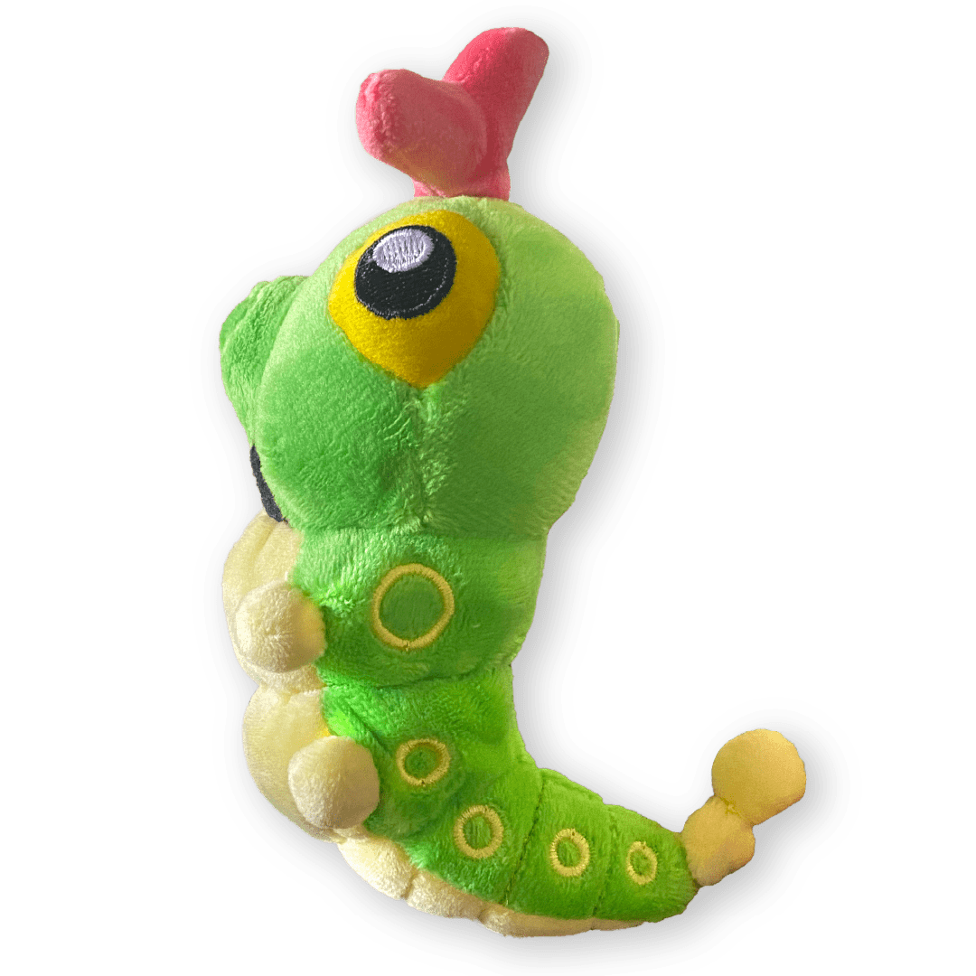 Mini Peluche Caterpie - Orbital ClothingMini Peluche CaterpieCojín decorativoVerde