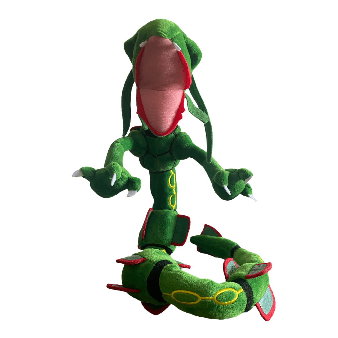 Peluche Rayquaza - Orbital ClothingPeluche RayquazaCojín decorativoVerde