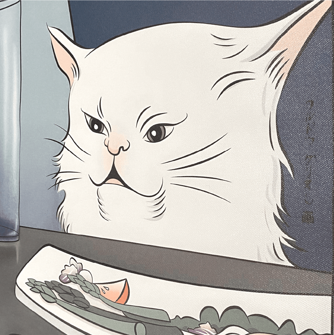 Póster Meme Gato (60x40cm) - Orbital ClothingPóster Meme Gato (60x40cm)Póster60x40cm