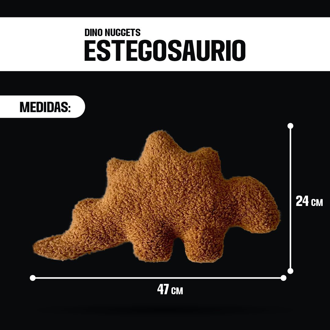 Peluches Dino Nuggets - Orbital ClothingPeluches Dino NuggetsCojín decorativoMarrón
