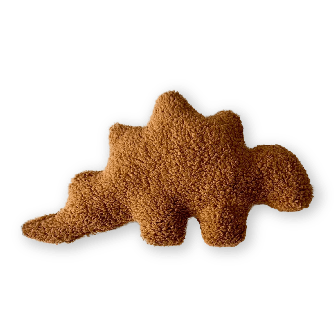 Peluches Dino Nuggets - Orbital ClothingPeluches Dino NuggetsCojín decorativoMarrón