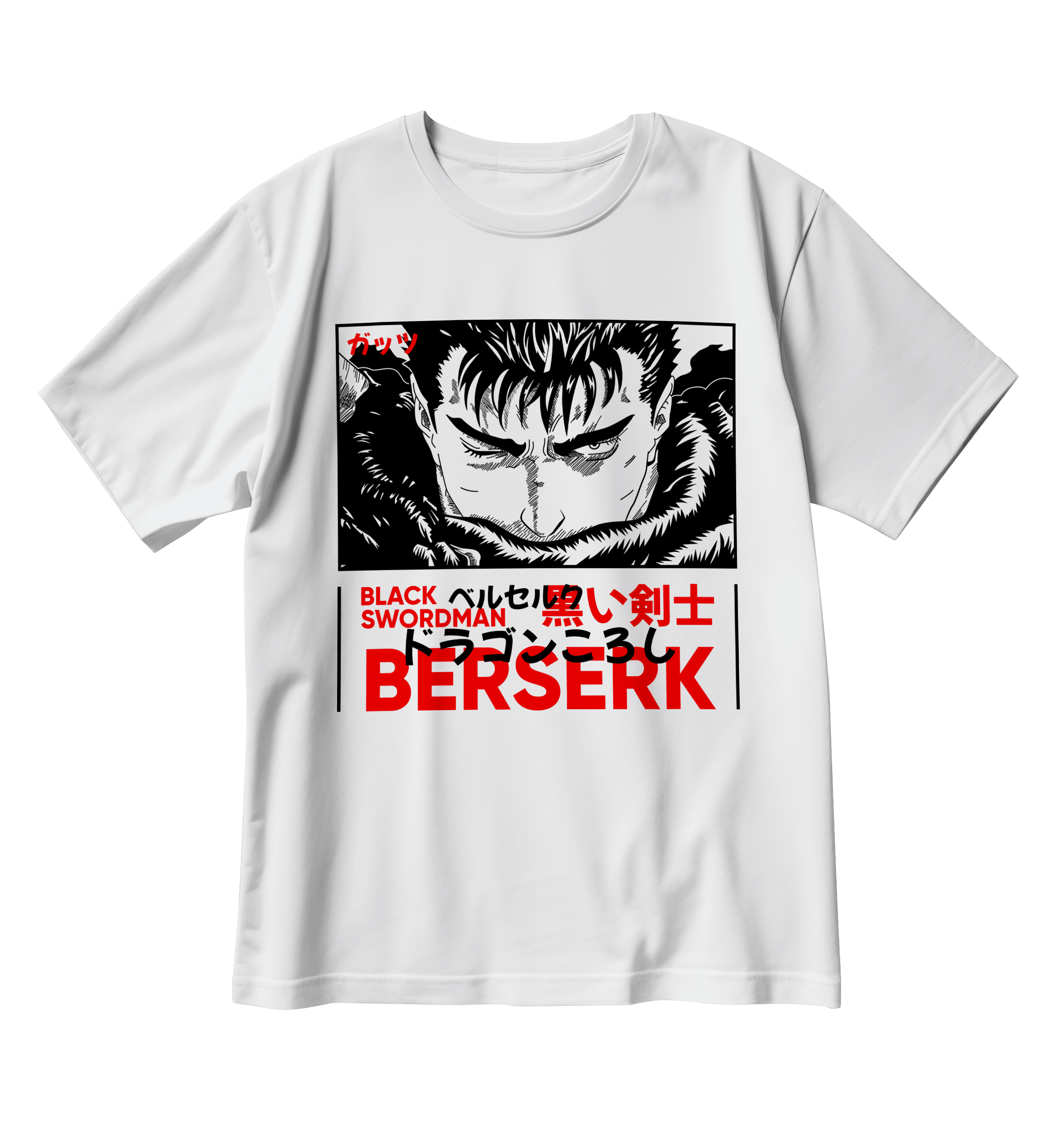 Guts Black Swordman H (Playera) - Orbital ClothingGuts Black Swordman H (Playera)PlayerasRegular Cosmos Fit