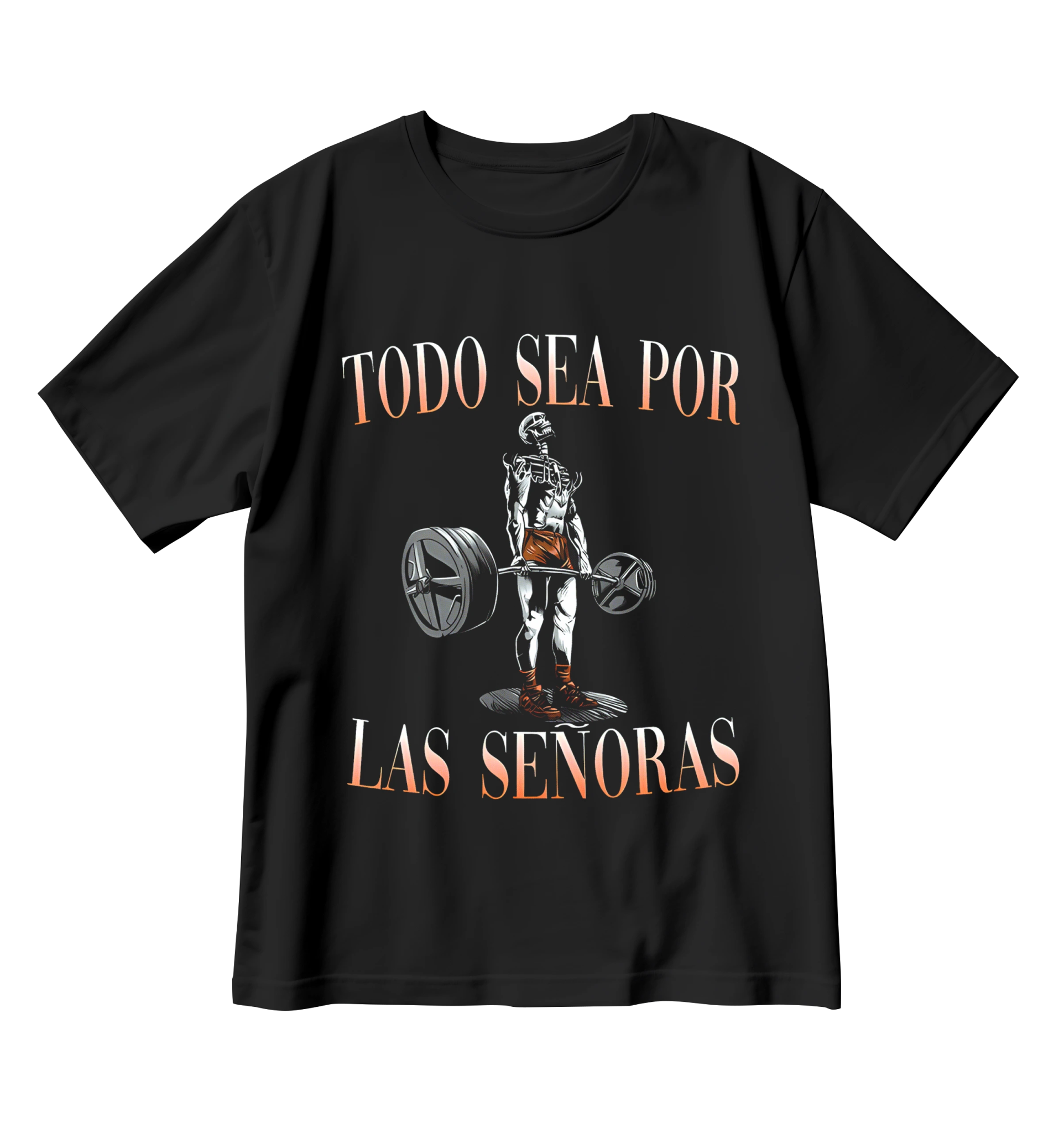 Playera Todo sea por las señoras - Orbital ClothingPlayera Todo sea por las señorasPlayerasNegro Obsidiana