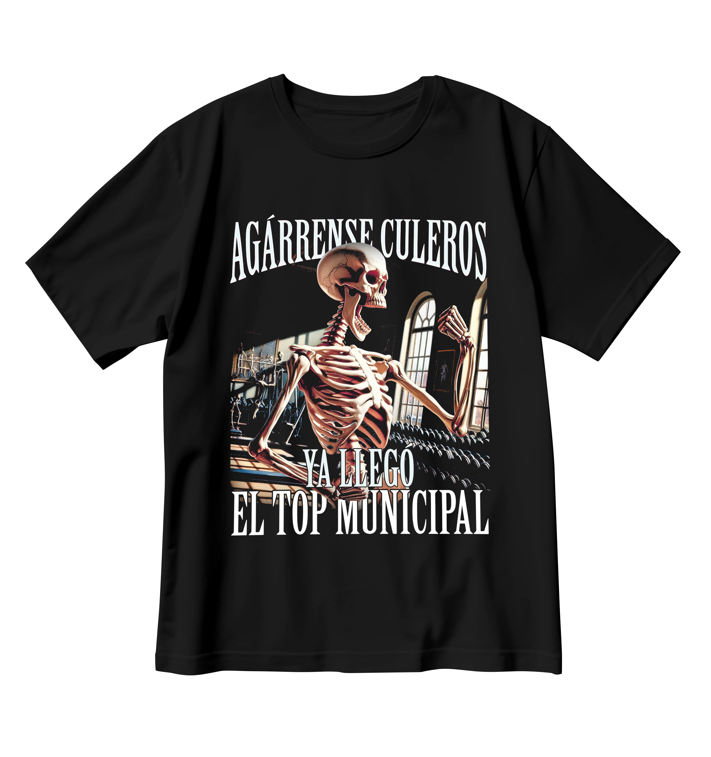 Playera Top municipal