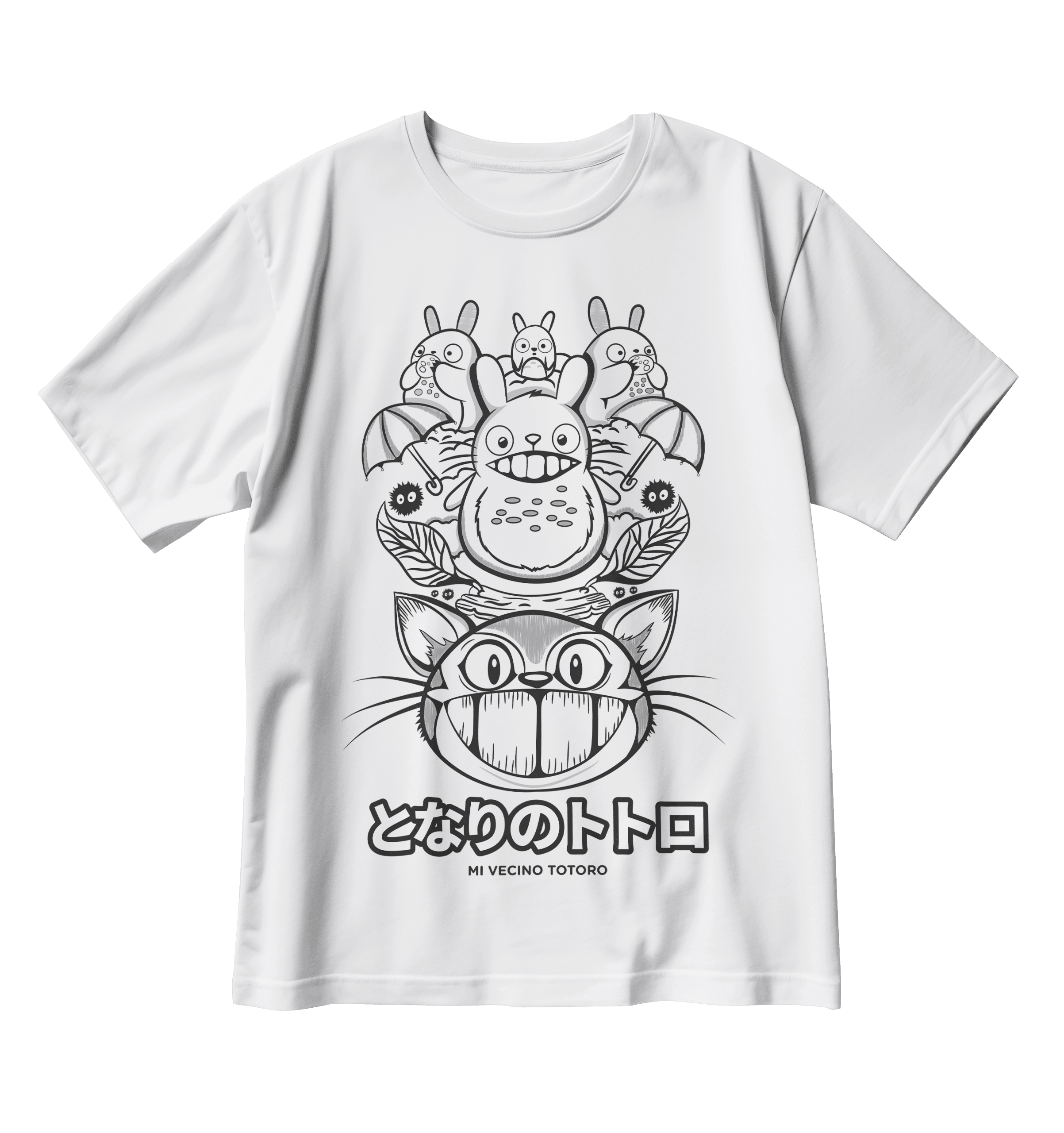 Mi Vecino Totoro (Playera) - Orbital ClothingMi Vecino Totoro (Playera)PlayerasRegular Cosmos Fit