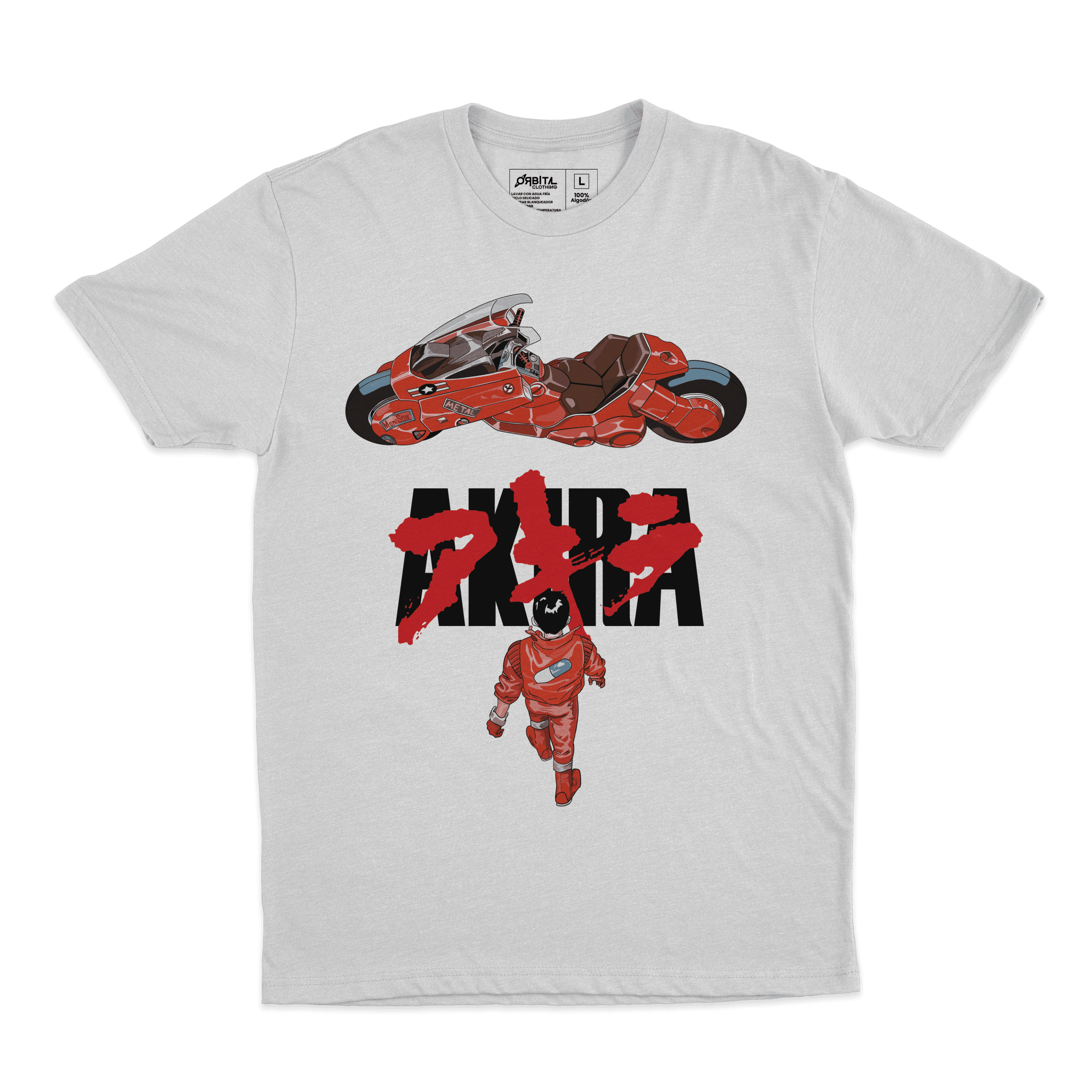 Moto Kaneda | Akira (Playera) - Orbital ClothingMoto Kaneda | Akira (Playera)PlayerasNegro