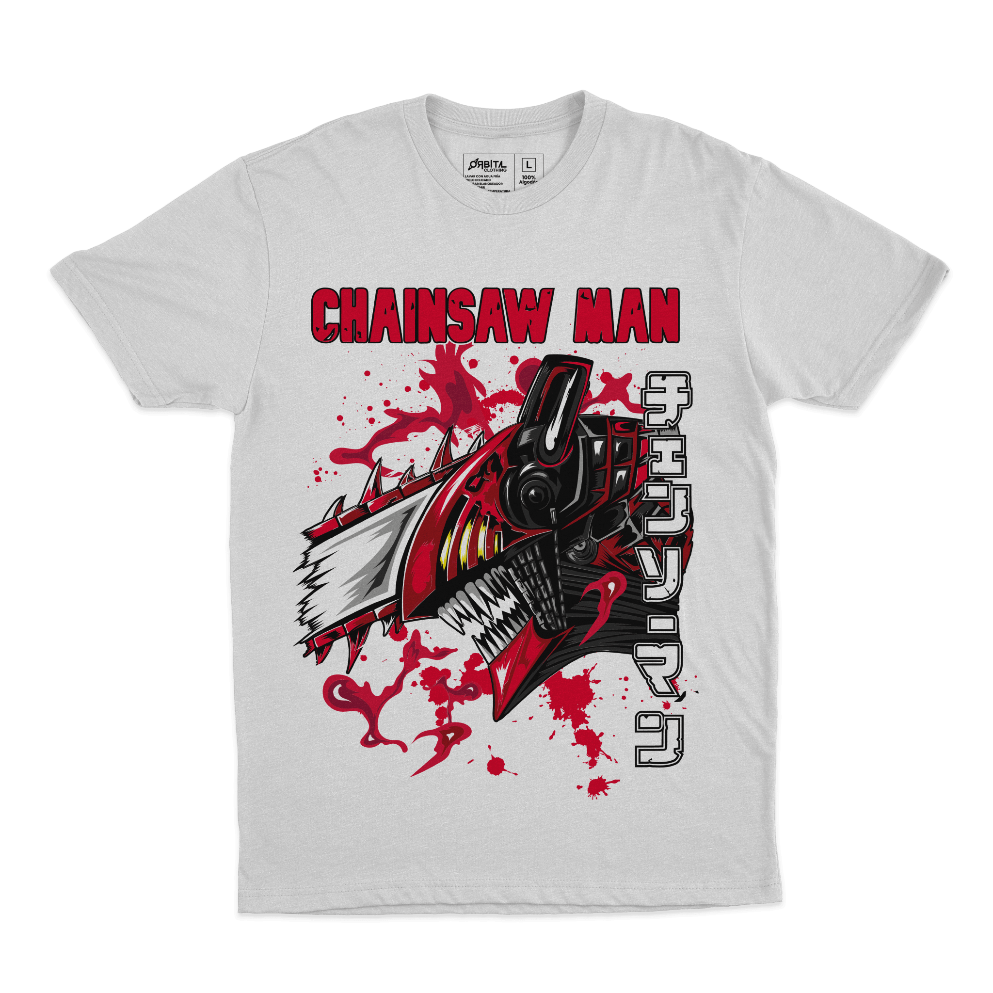 Denji | Rojo (Playera) - Orbital ClothingDenji | Rojo (Playera)PlayerasRegular Cosmos Fit