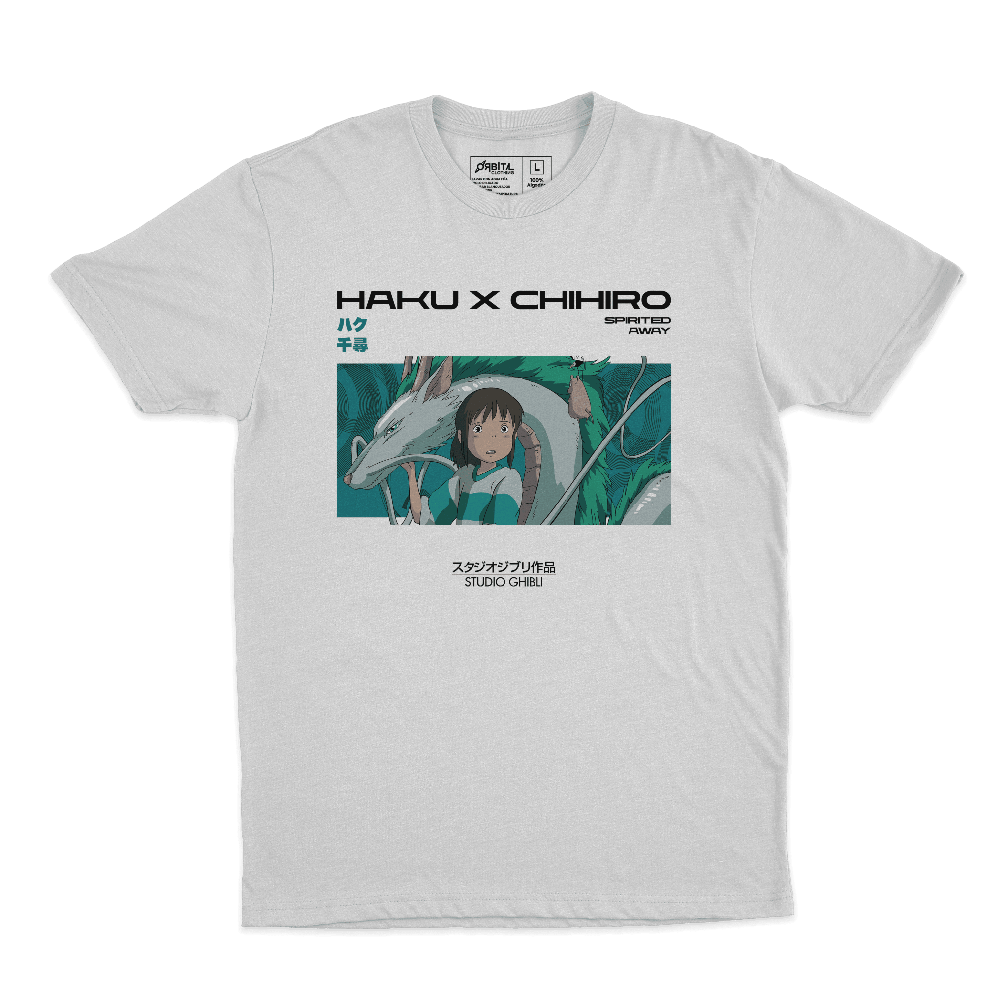 Haku x Chihiro (Playera) - Orbital ClothingHaku x Chihiro (Playera)PlayerasRegular Cosmos Fit