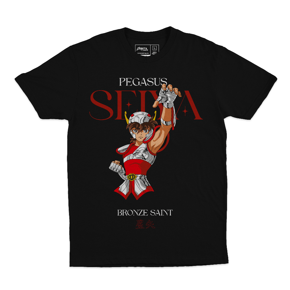 Seiya de Pegaso (Playera) - Orbital ClothingSeiya de Pegaso (Playera)PlayerasRegular Cosmos Fit