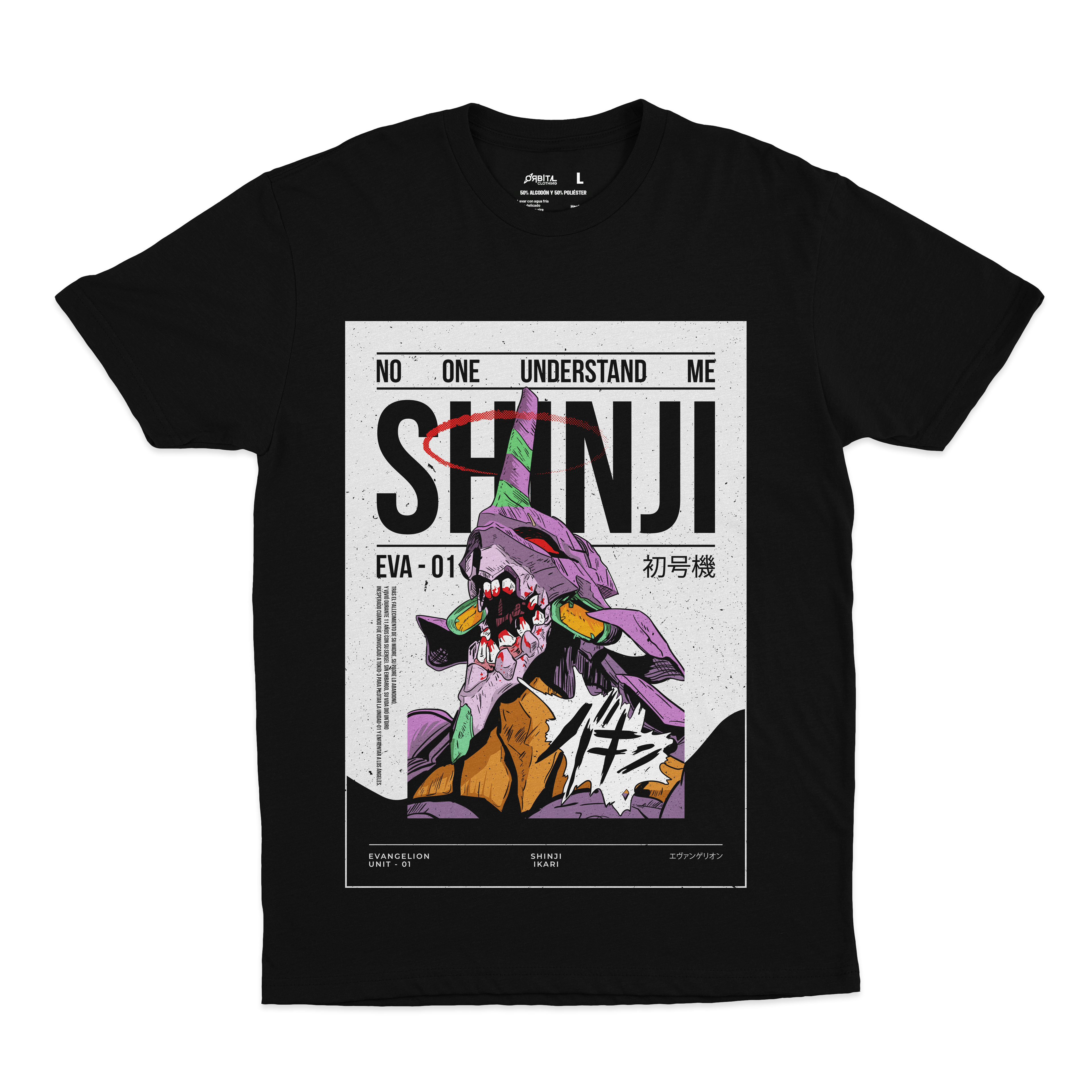 Eva 01 Póster | Frente (Playera) - Orbital ClothingEva 01 Póster | Frente (Playera)PlayerasRegular Cosmos Fit