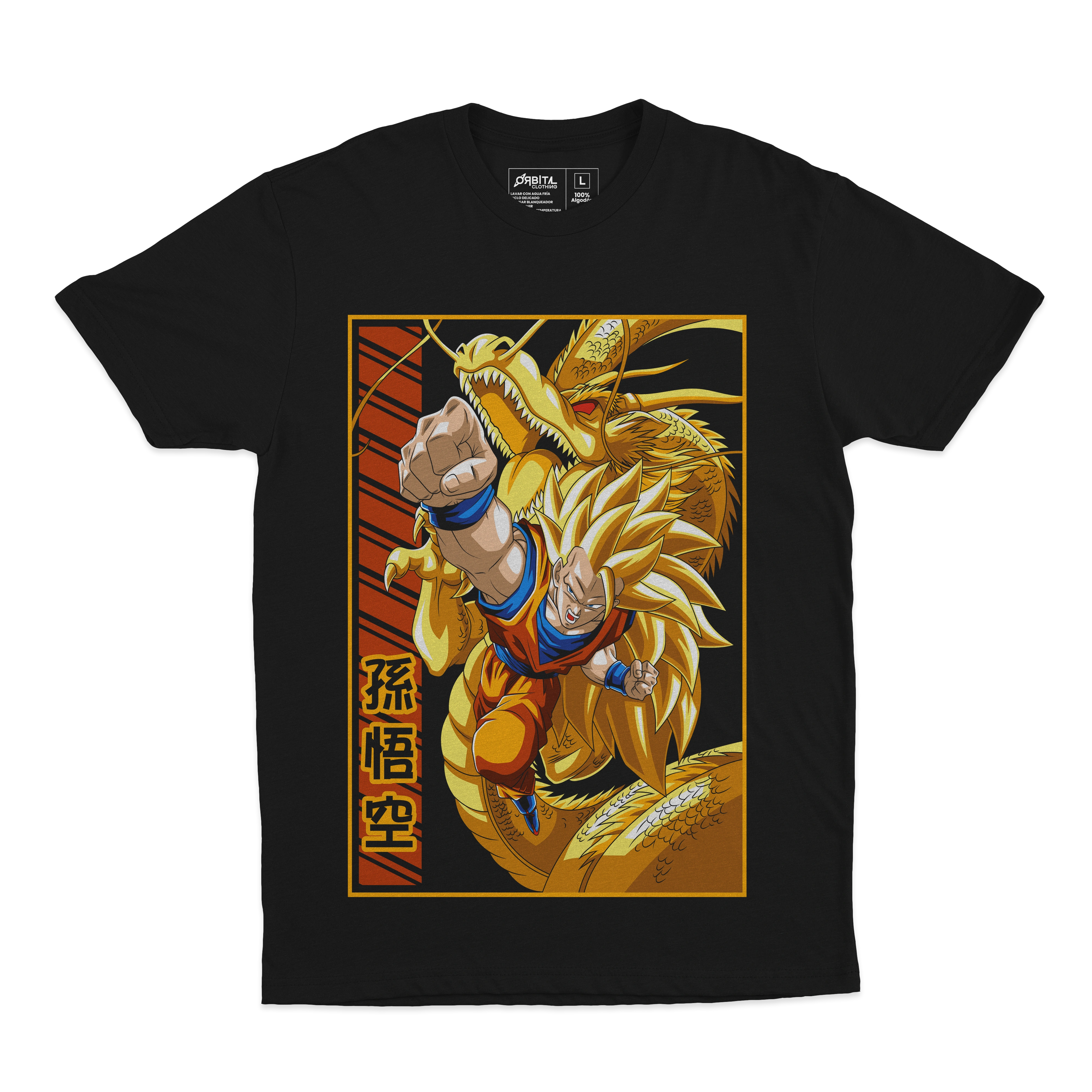 Playera Goku Saiyajin Fase 3