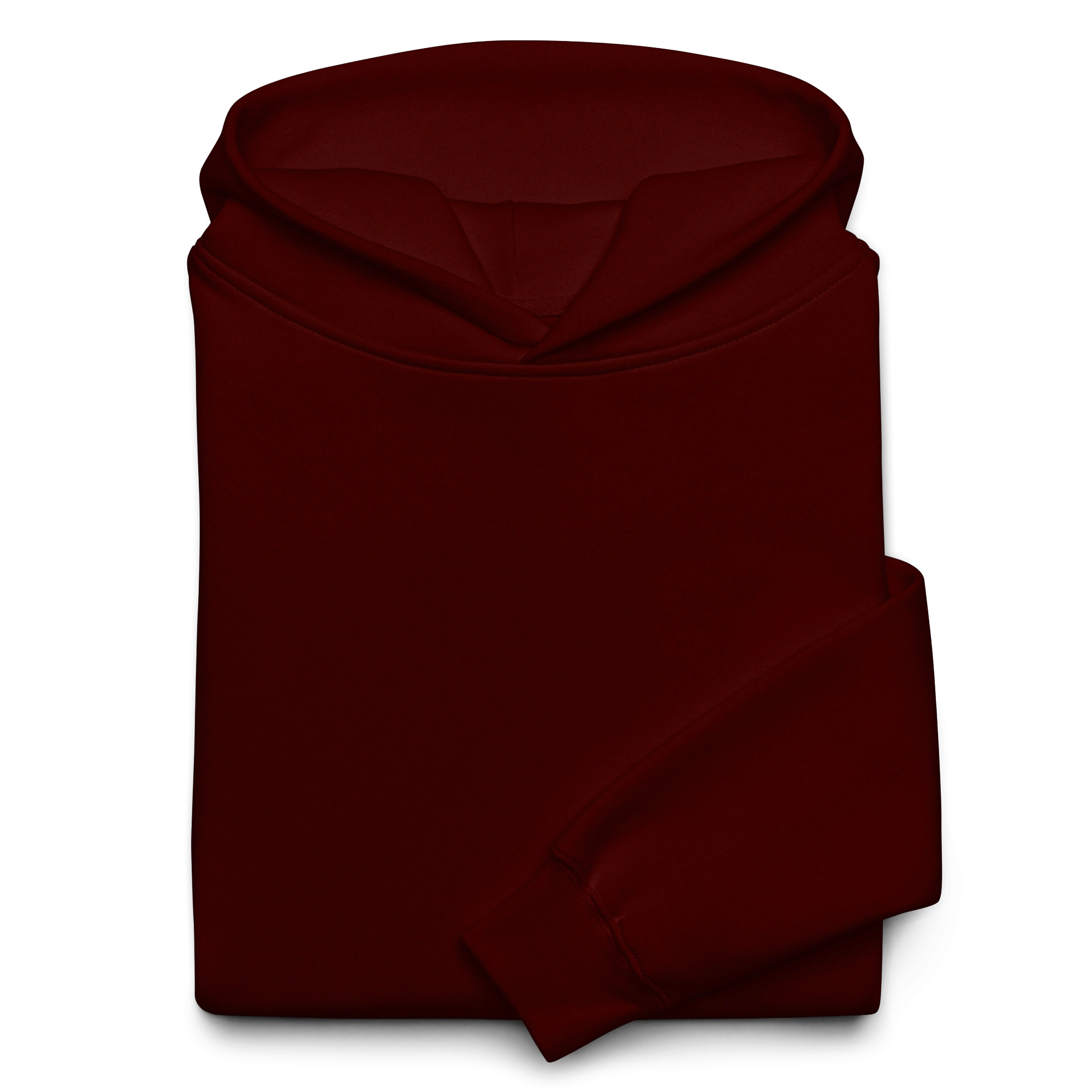 Hoodie Rojo Vino Oversize Felpa Omega Fit™