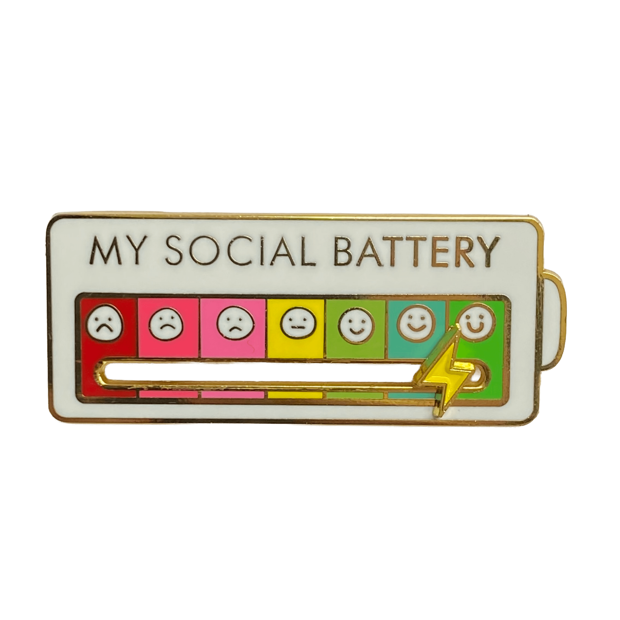 Pin - My Social Battery - Orbital ClothingPin - My Social BatteryPines5x3cm