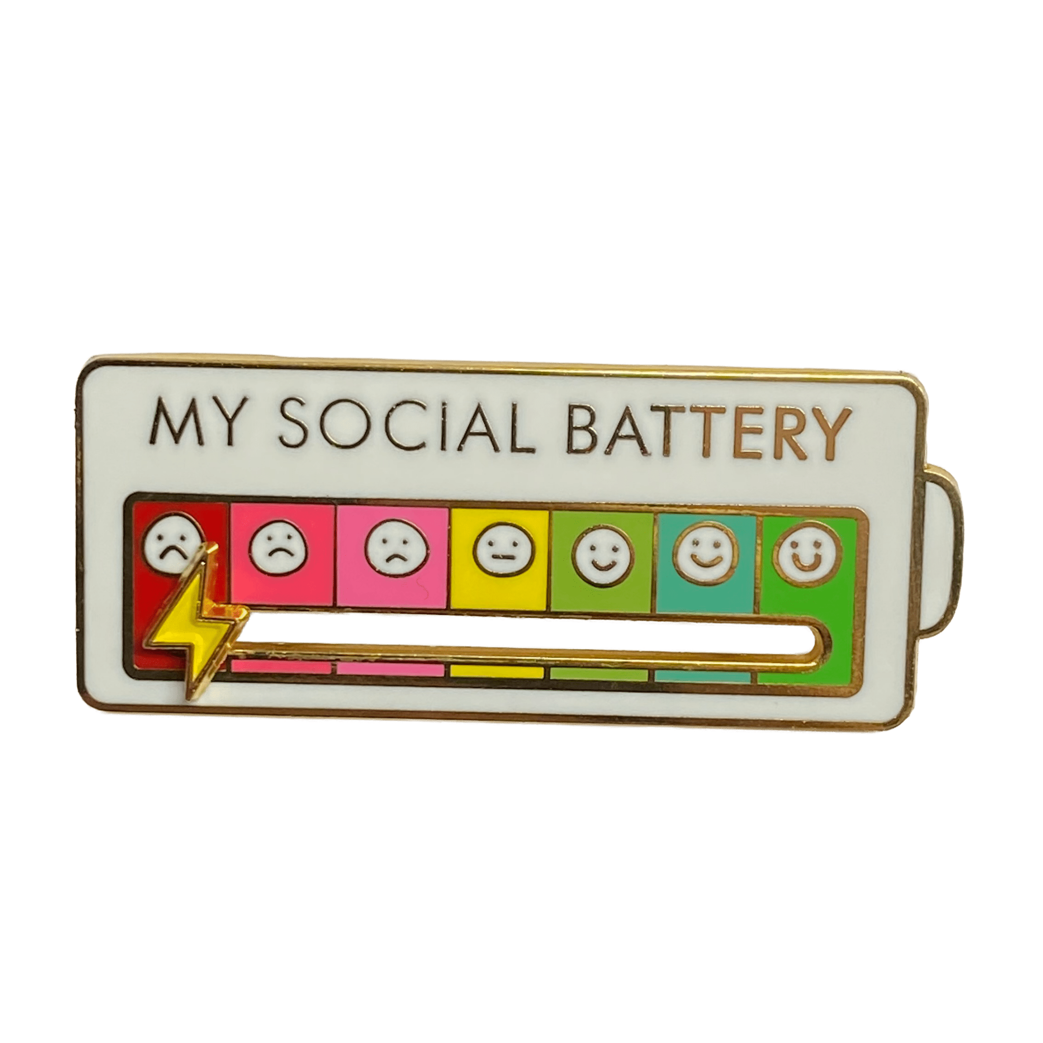Pin - My Social Battery - Orbital ClothingPin - My Social BatteryPines5x3cm