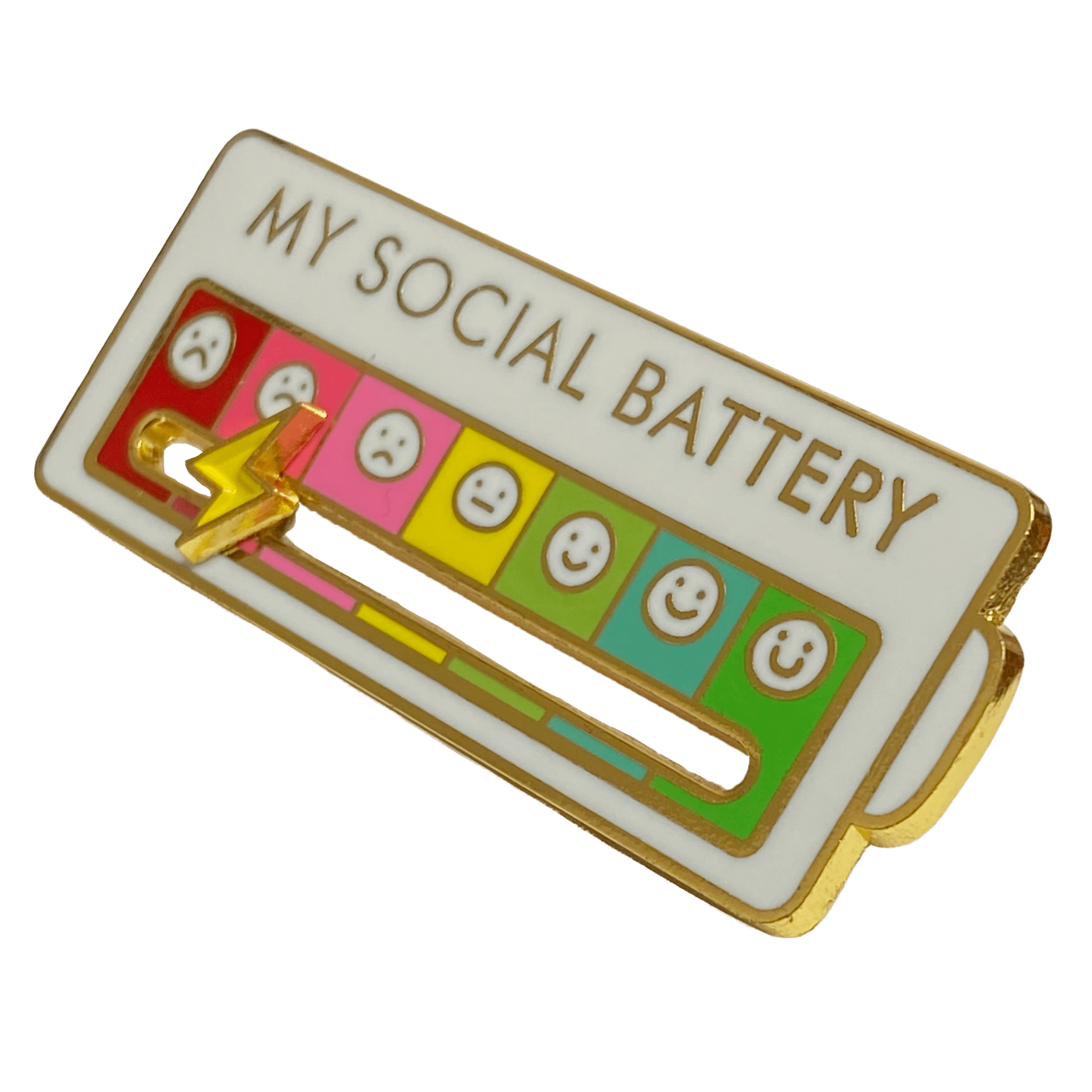 Pin - My Social Battery - Orbital ClothingPin - My Social BatteryPines5x3cm