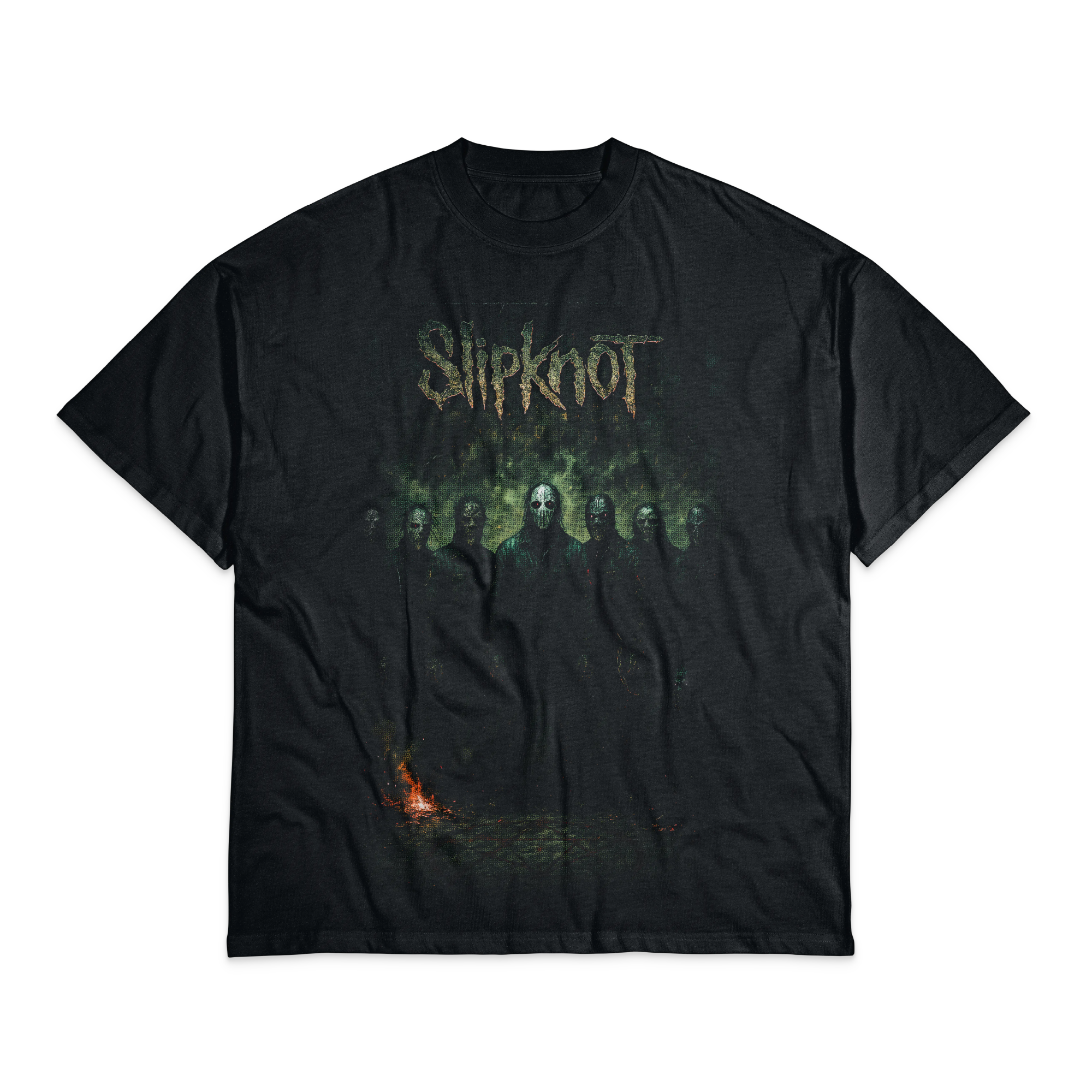 Playera Negro Obsidiana Slipknot