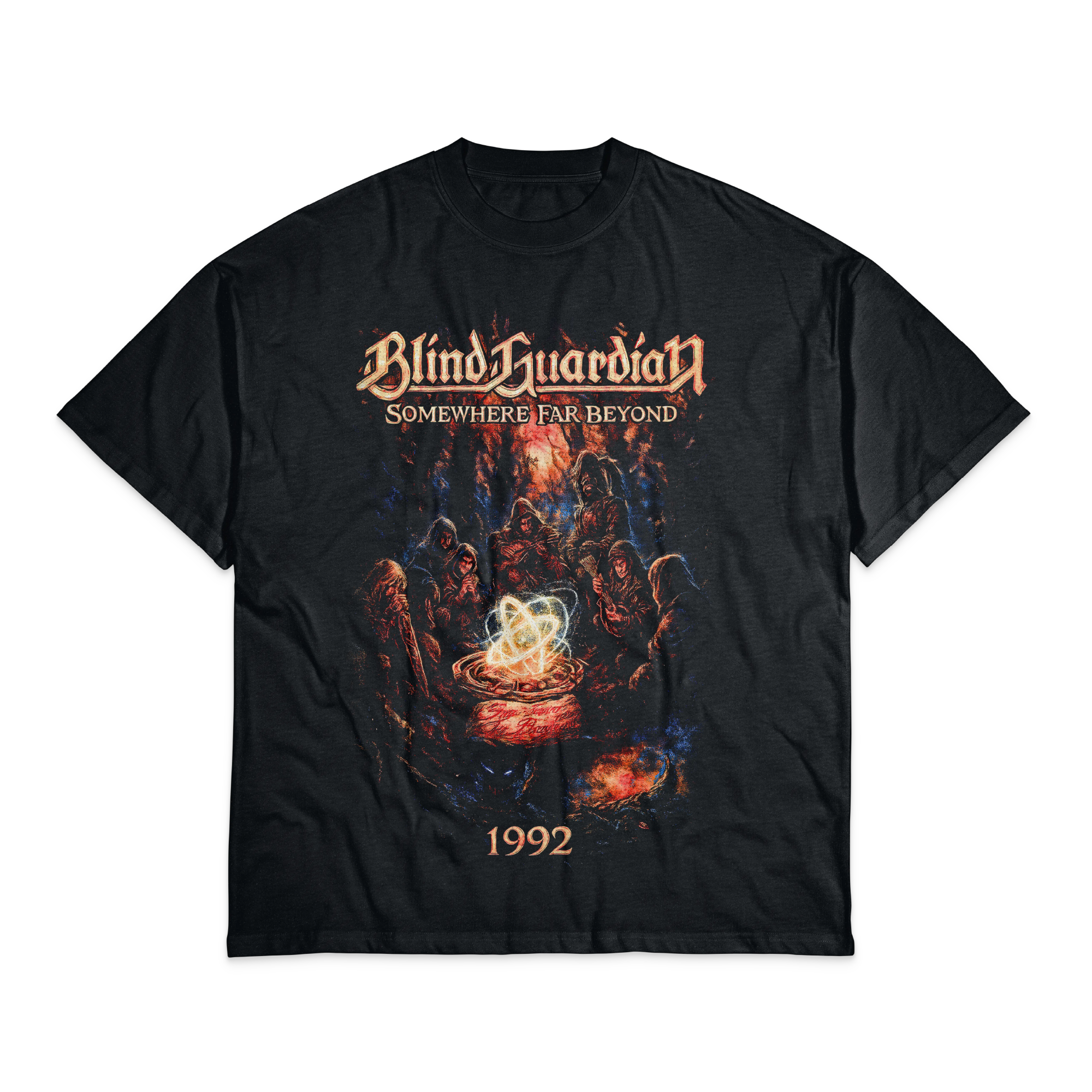Playera Negro Obsidiana Blind Guardian