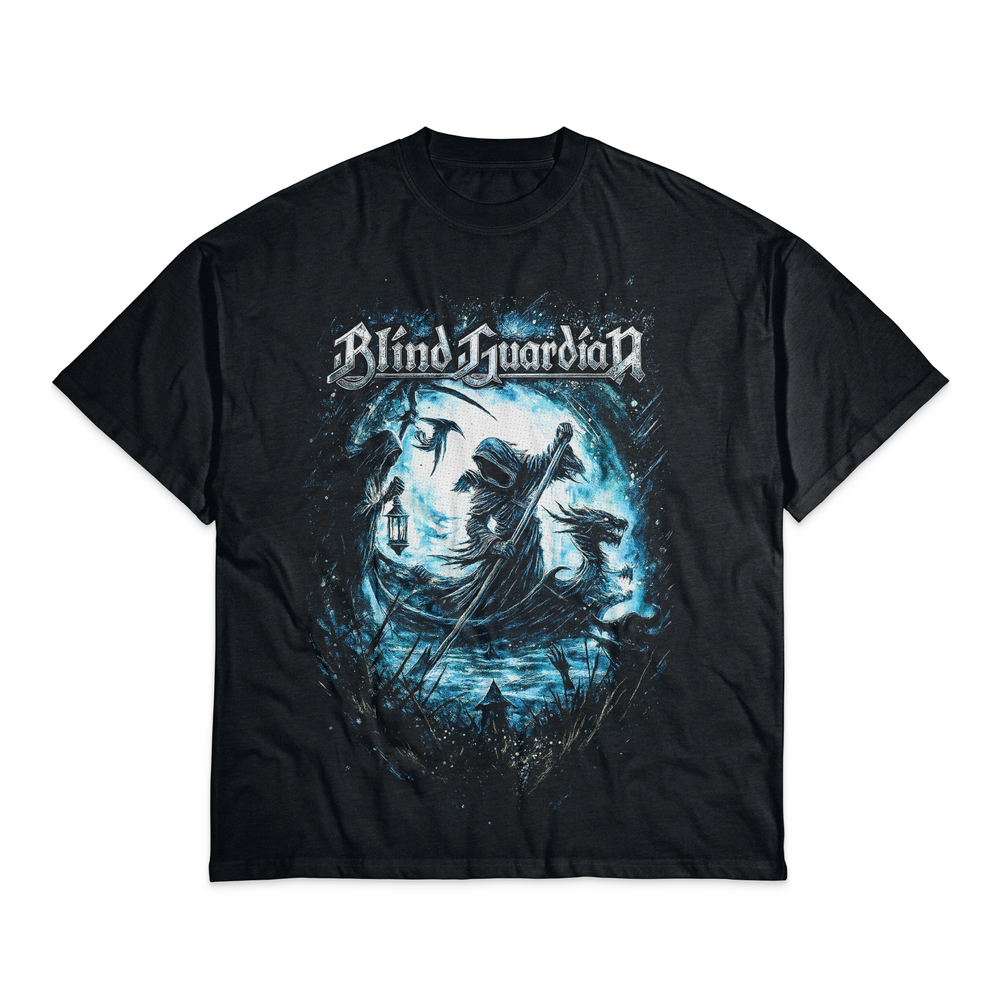 Playera Negro Obsidiana Blind Guardian
