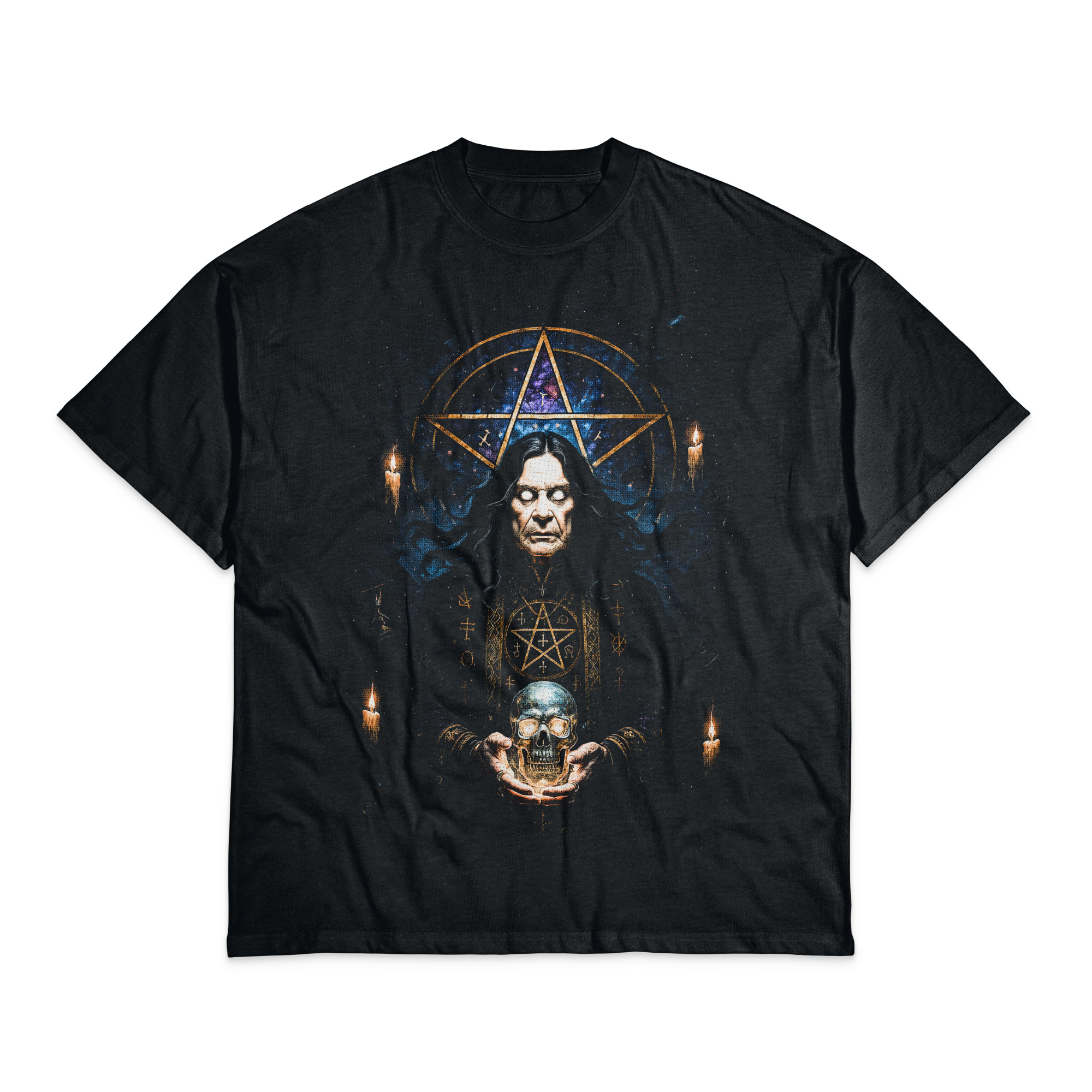 Playera Negro Obsidiana Ozzy Osbourne