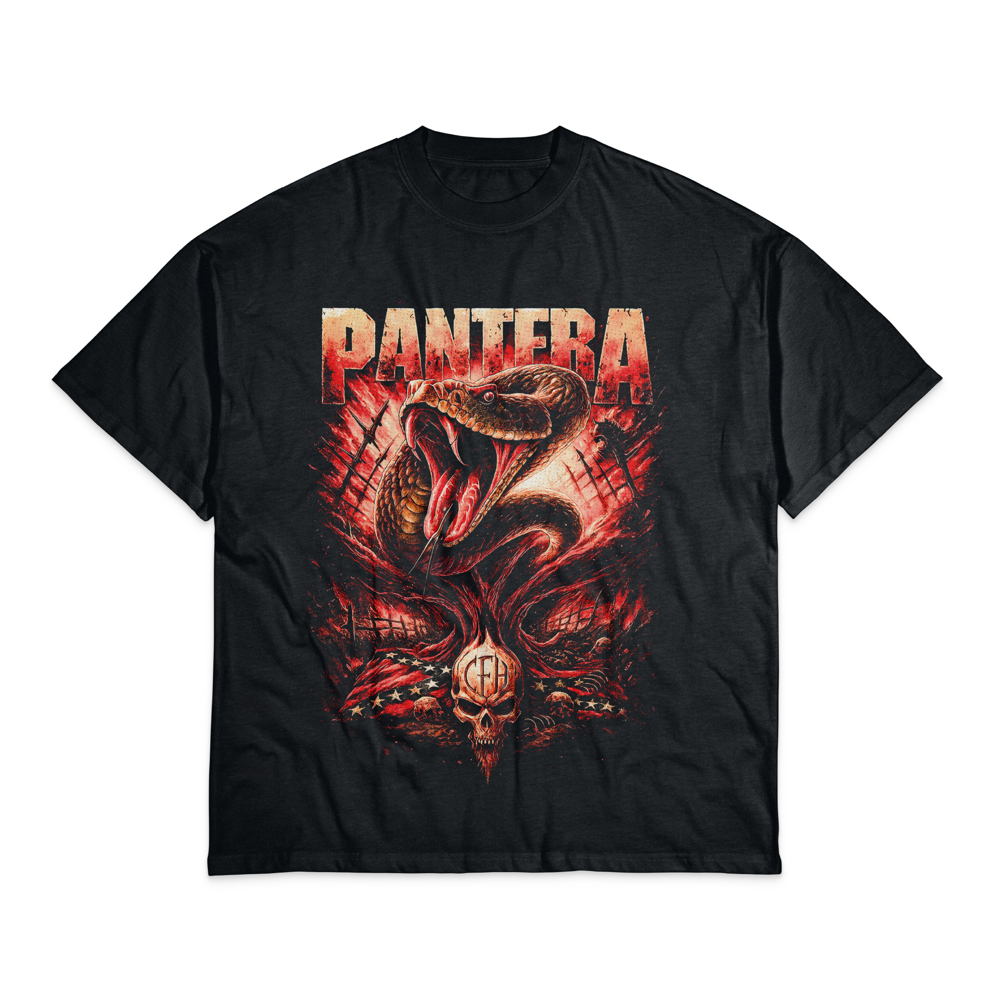 Playera Negro Obsidiana Pantera
