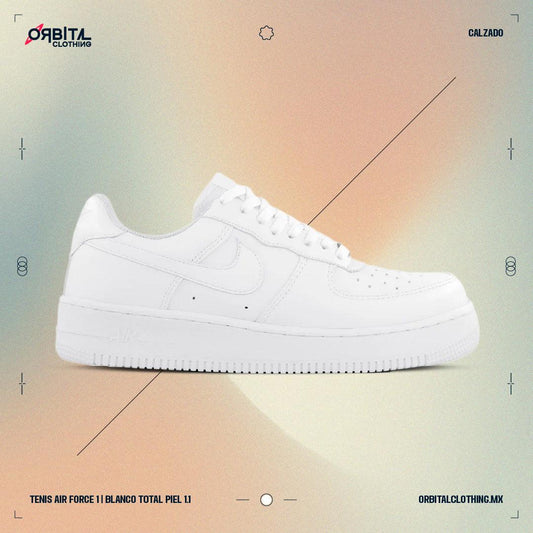 Tenis Air Force 1 Blanco | Piel 1.1 | ENVIO GRATIS