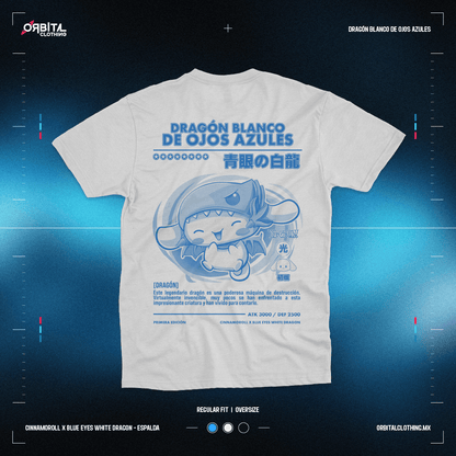 Dragón Blanco de Ojos Azules (Playera)