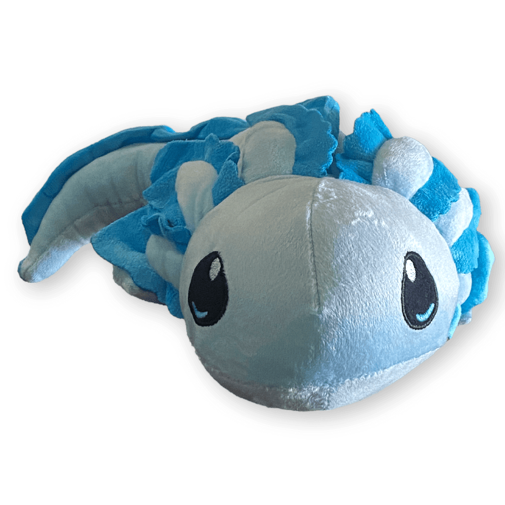 Peluche Ajolote - Orbital ClothingPeluche AjoloteCojín decorativoAzul