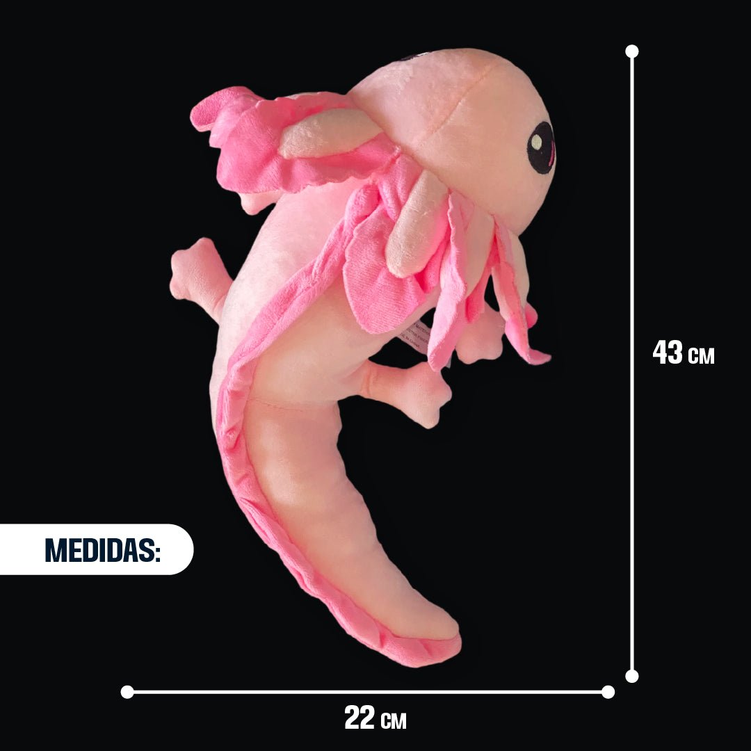 Peluche Ajolote - Orbital ClothingPeluche AjoloteCojín decorativoRosa