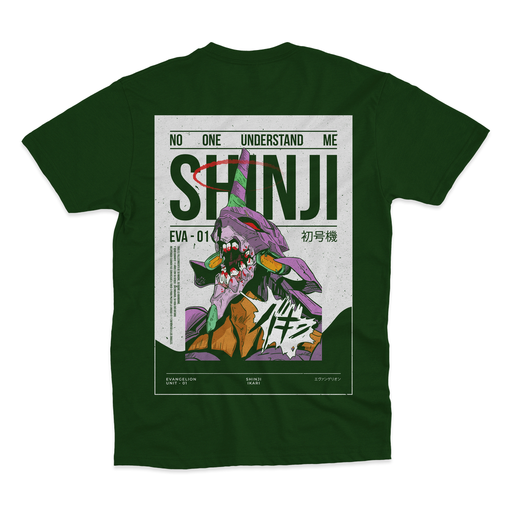 Playera Eva 01 Póster | Espalda