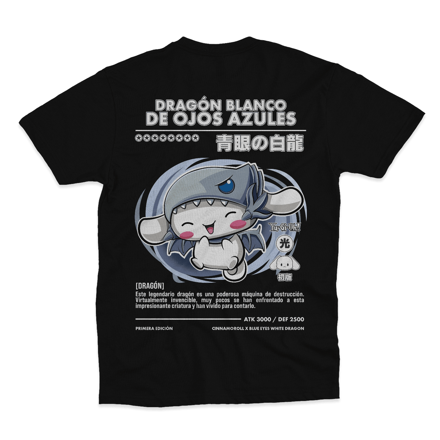 Dragón Blanco de Ojos Azules (Playera)