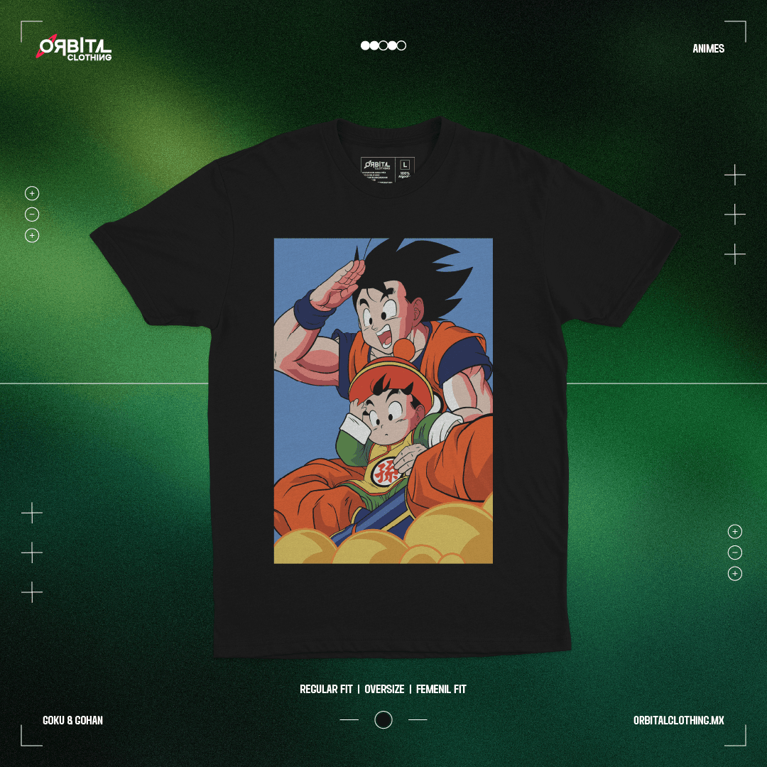 Goku & Gohan (Playera)