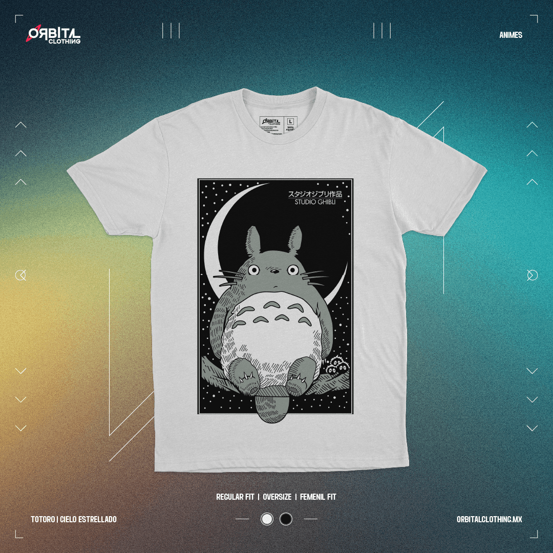 Totoro | Cielo Estrellado (Playera)