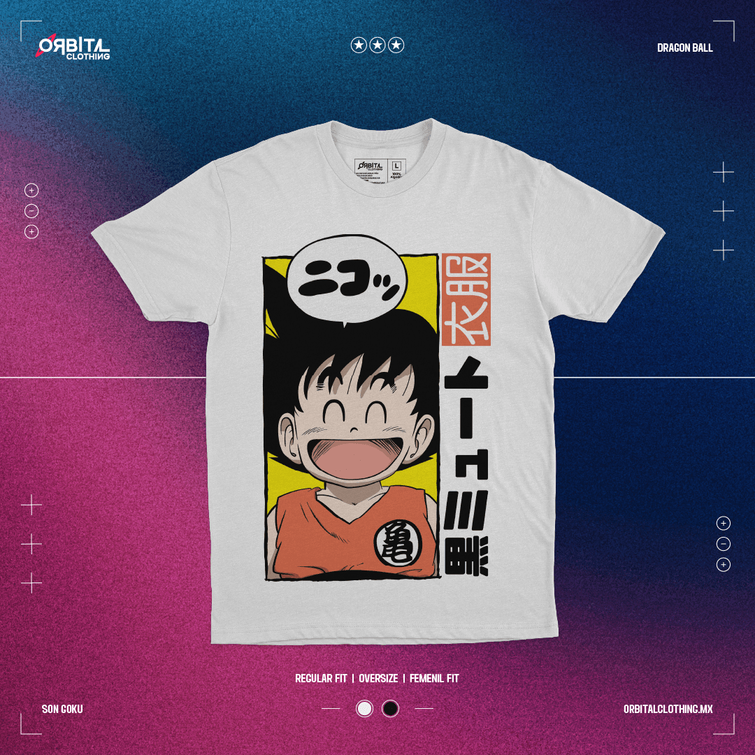 Son Goku Feliz (Playera)