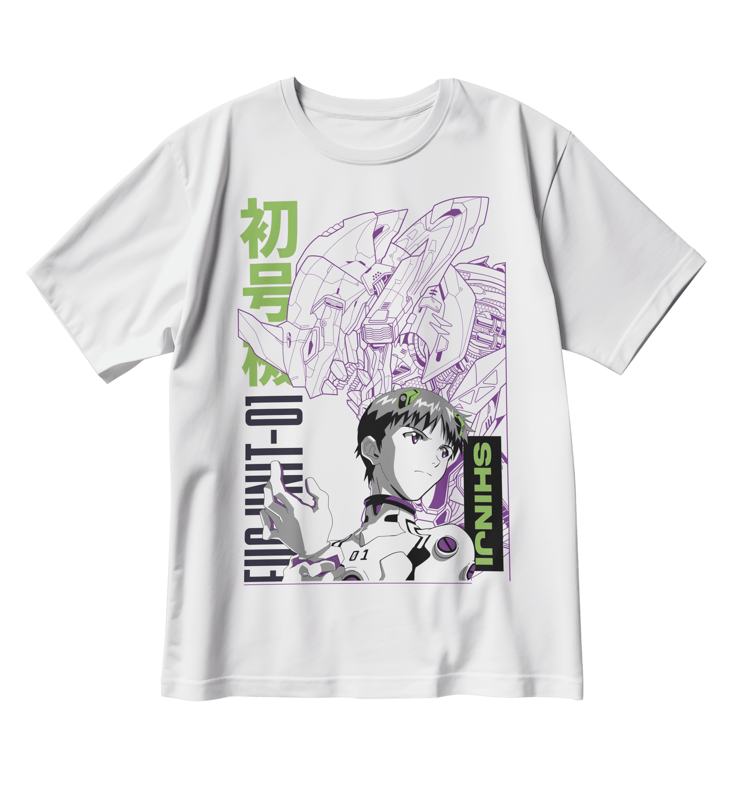 Shinji/Eva 01 (Playera)