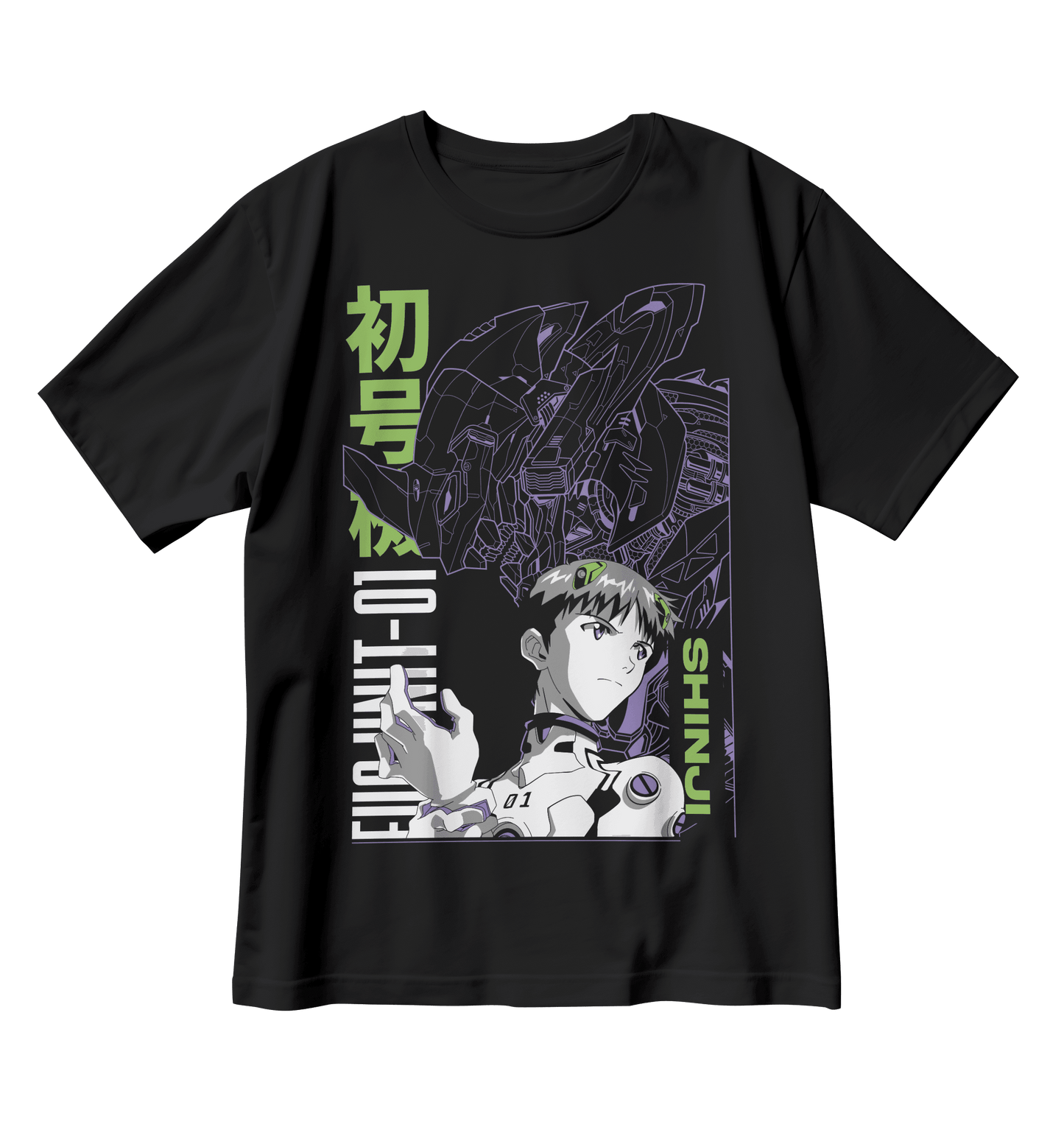 Shinji/Eva 01 (Playera)