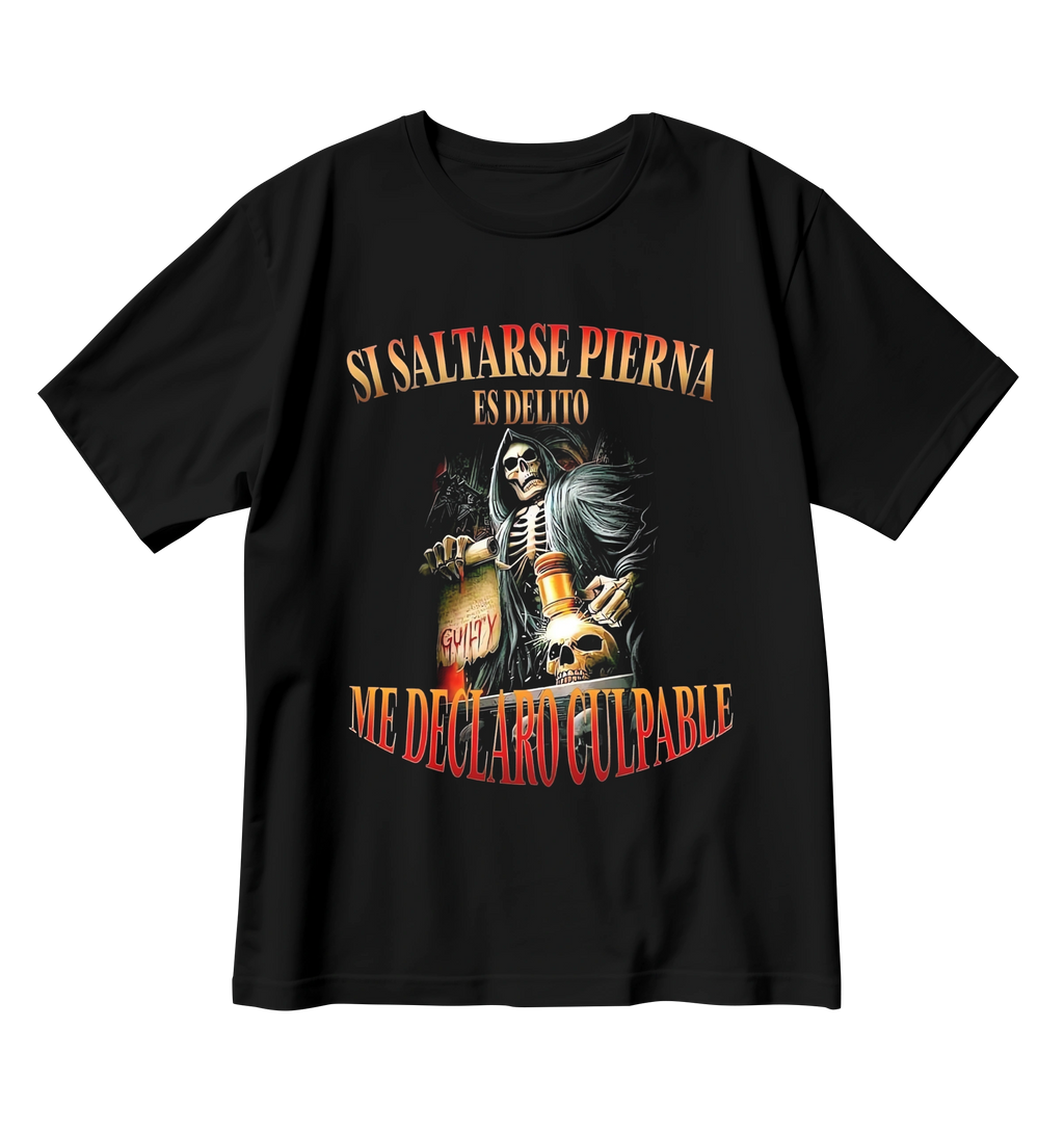 Playera Si saltarse el día de pierna es delito