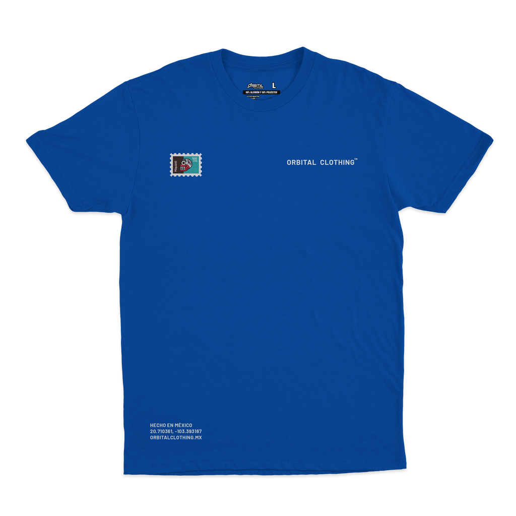 Playera Timbres Postales MX | Miquiztli