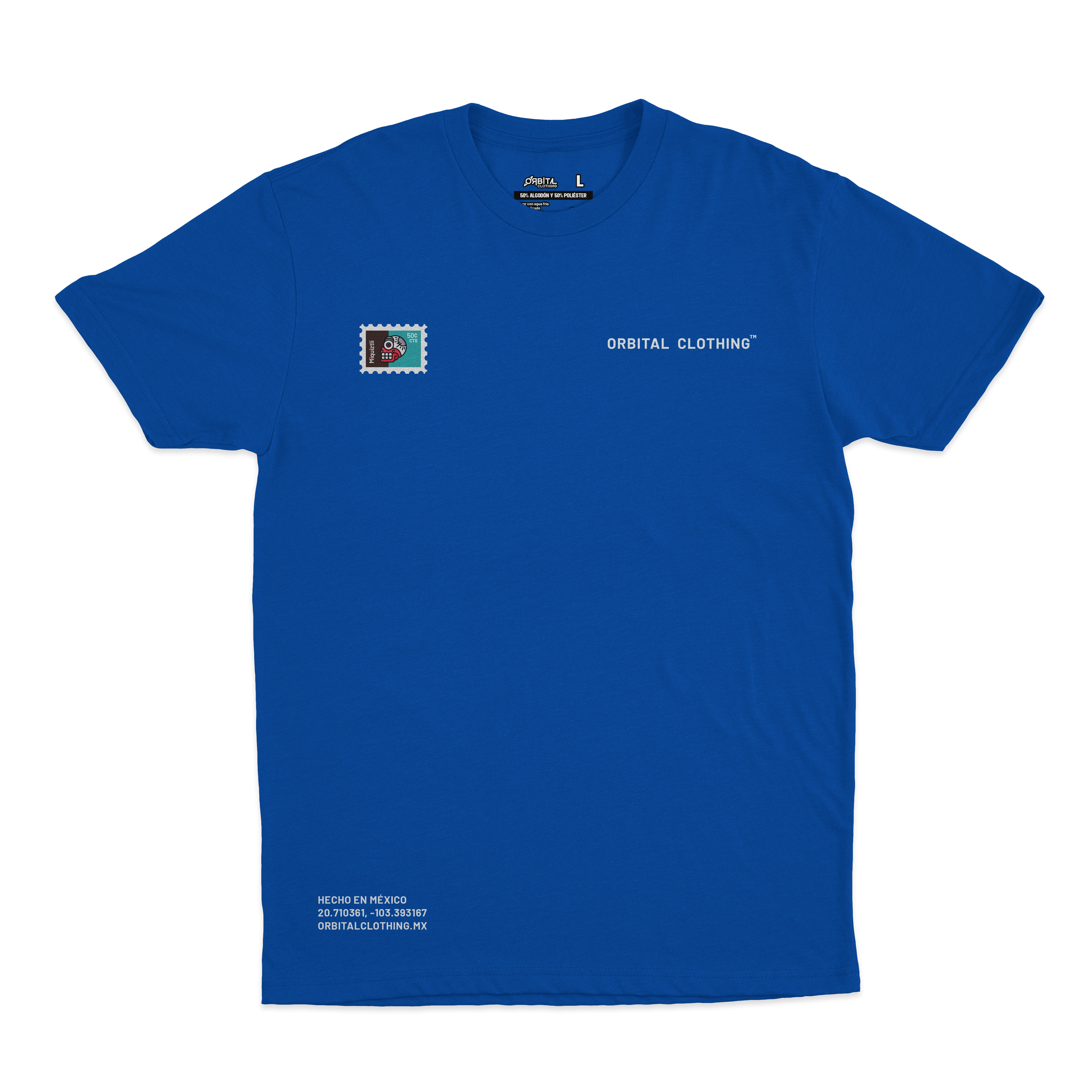 Playera Timbres Postales MX | Miquiztli