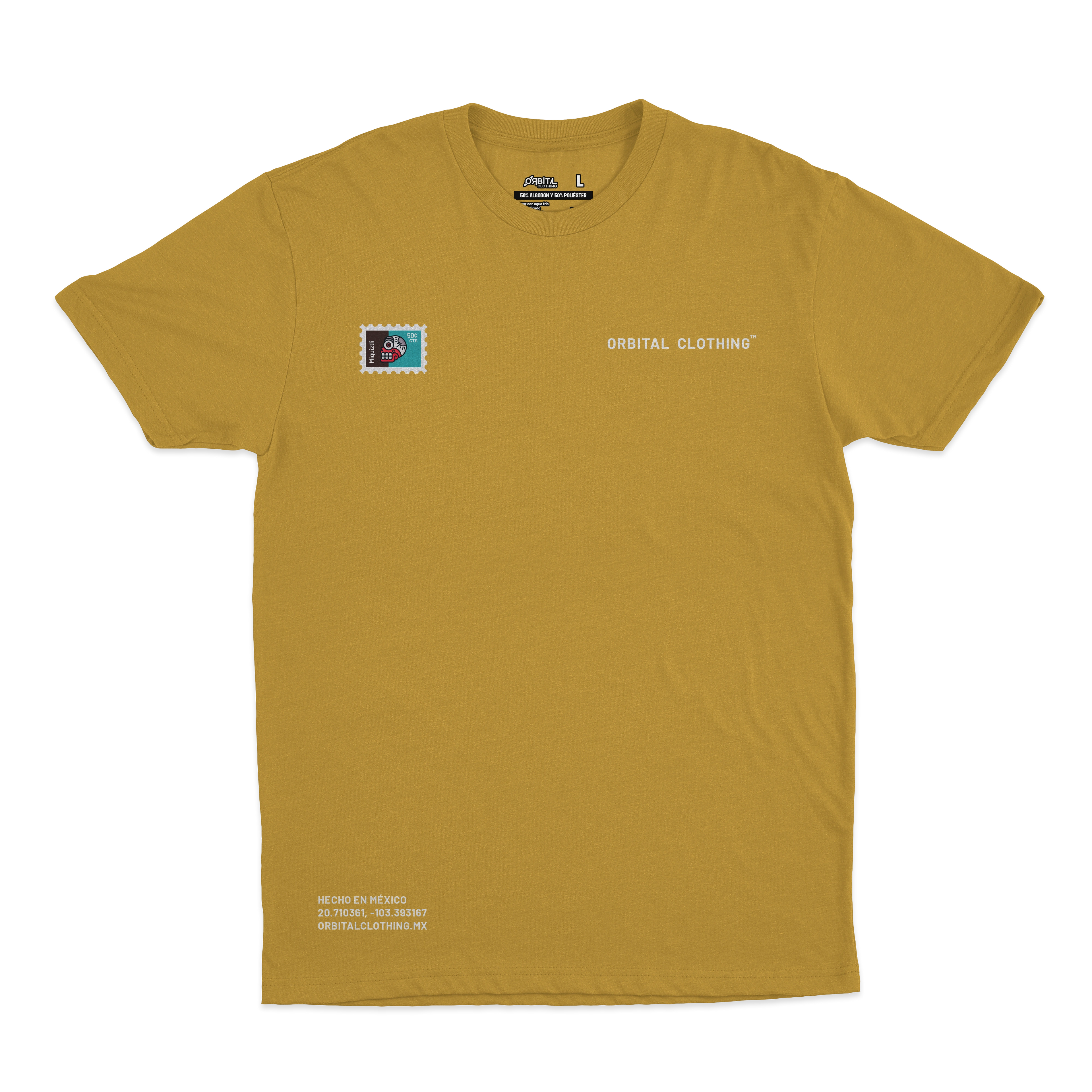 Playera Timbres Postales MX | Miquiztli