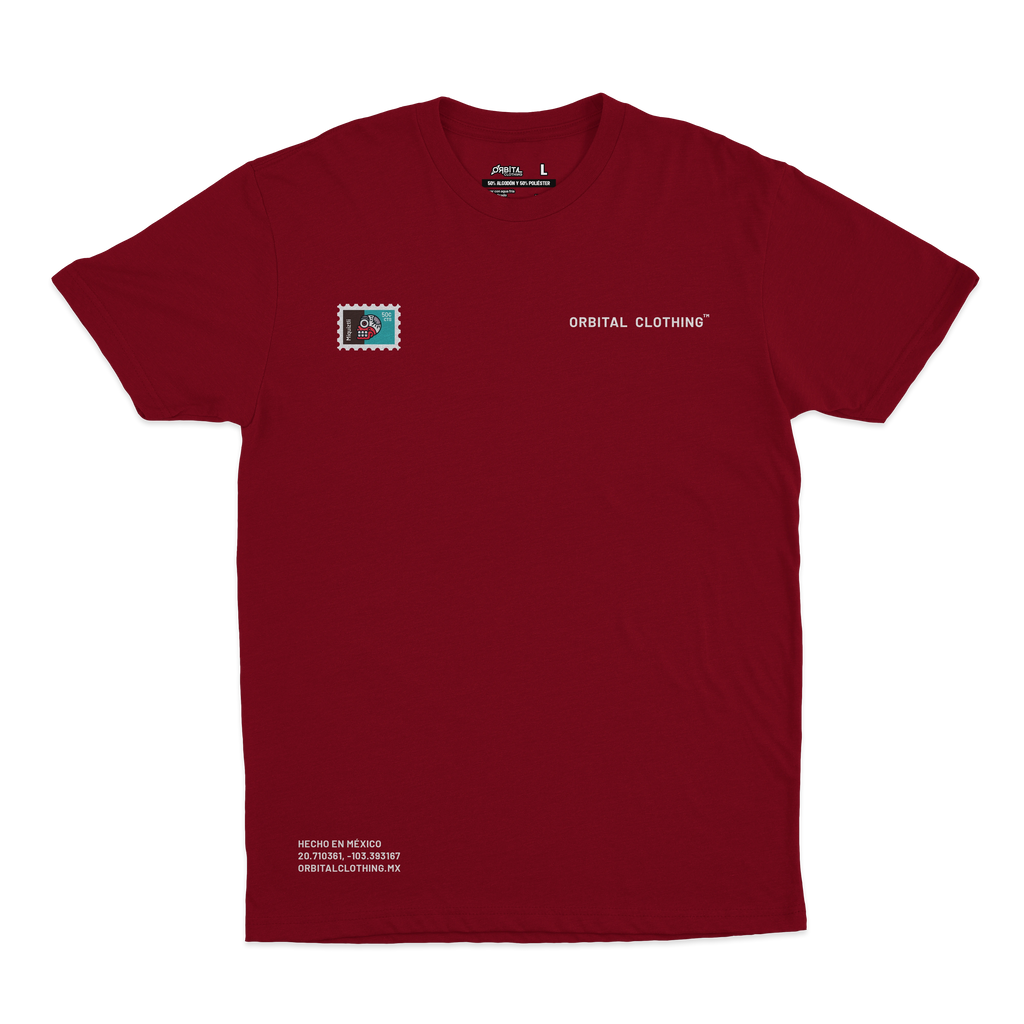 Playera Timbres Postales MX | Miquiztli
