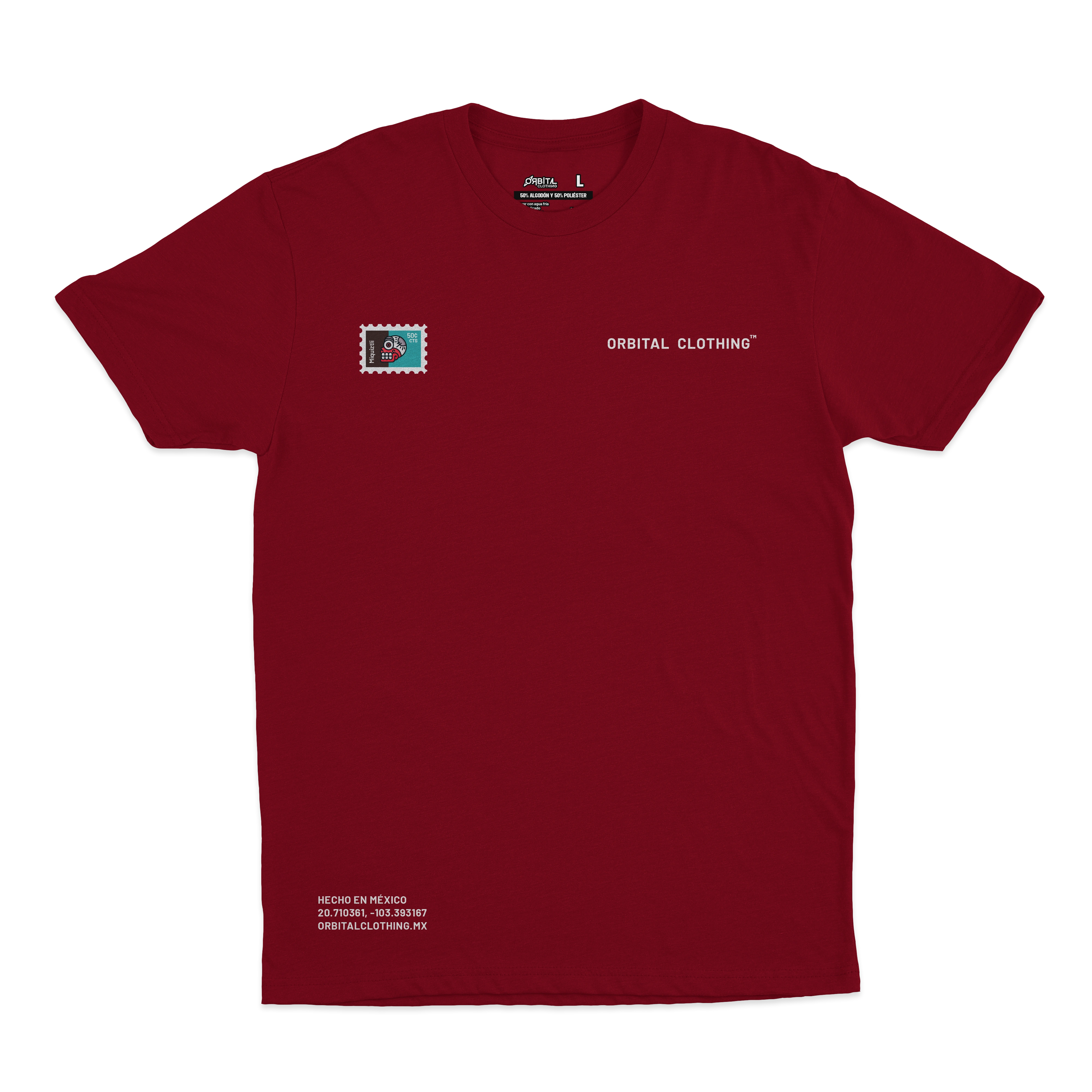 Playera Timbres Postales MX | Miquiztli