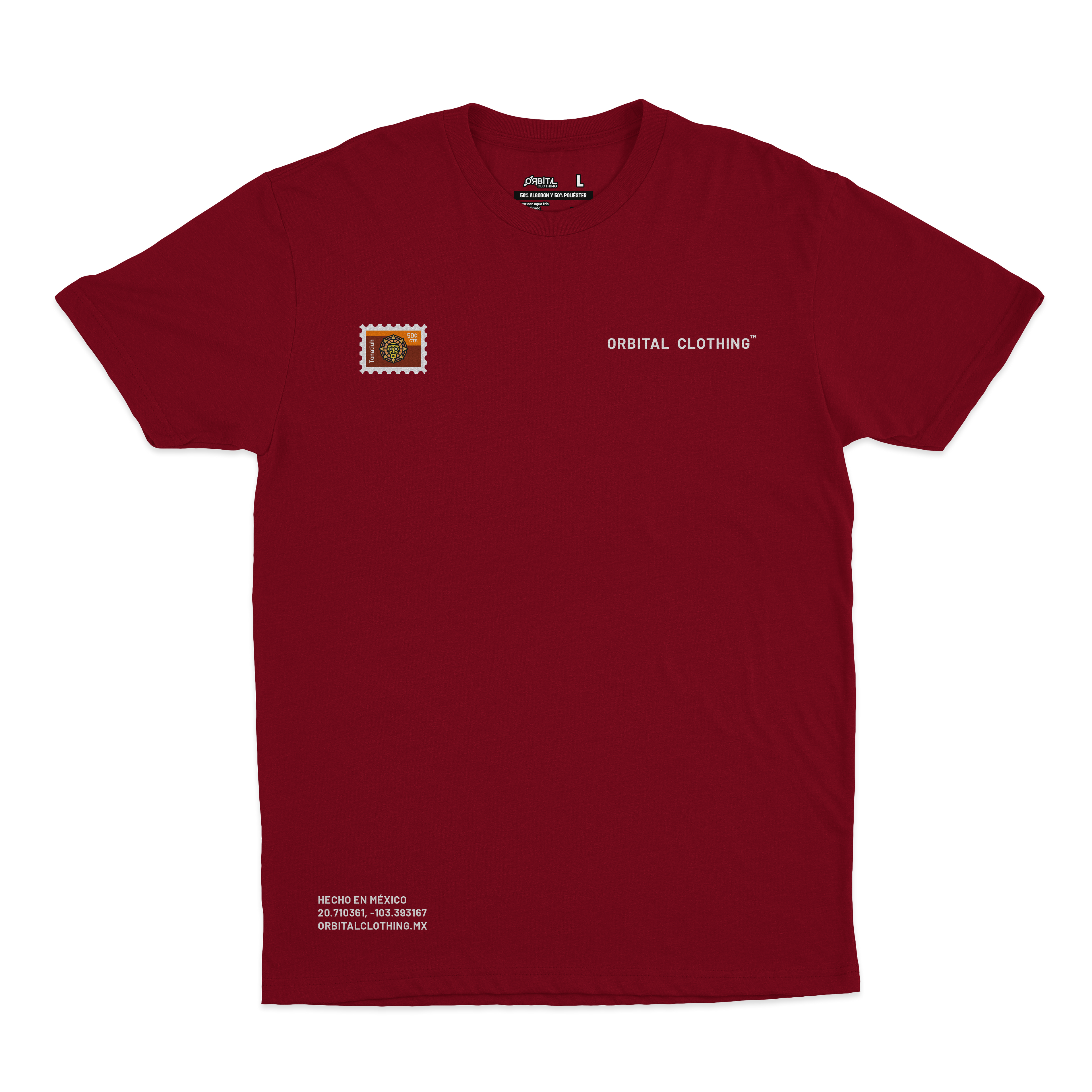 Playera Timbres Postales MX | Tonatiuh