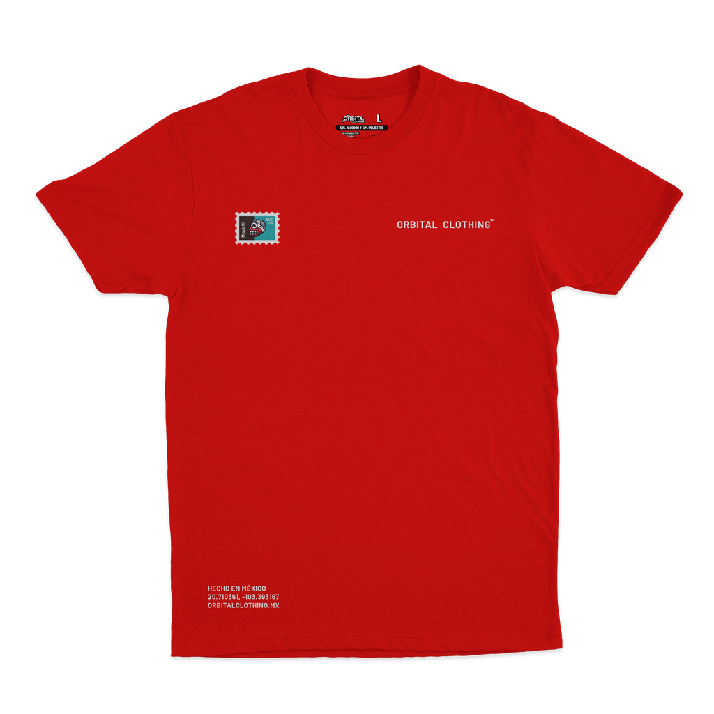 Playera Timbres Postales MX | Miquiztli