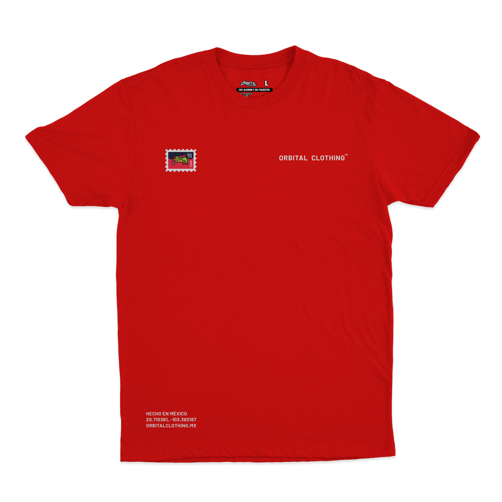 Playera Timbres Postales MX | Coatl