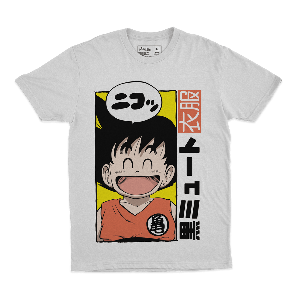 Son Goku Feliz (Playera) - Orbital ClothingSon Goku Feliz (Playera)PlayerasRegular Cosmos Fit