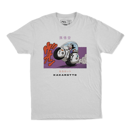 Son Goku Moto Capsule Corp (Playera)